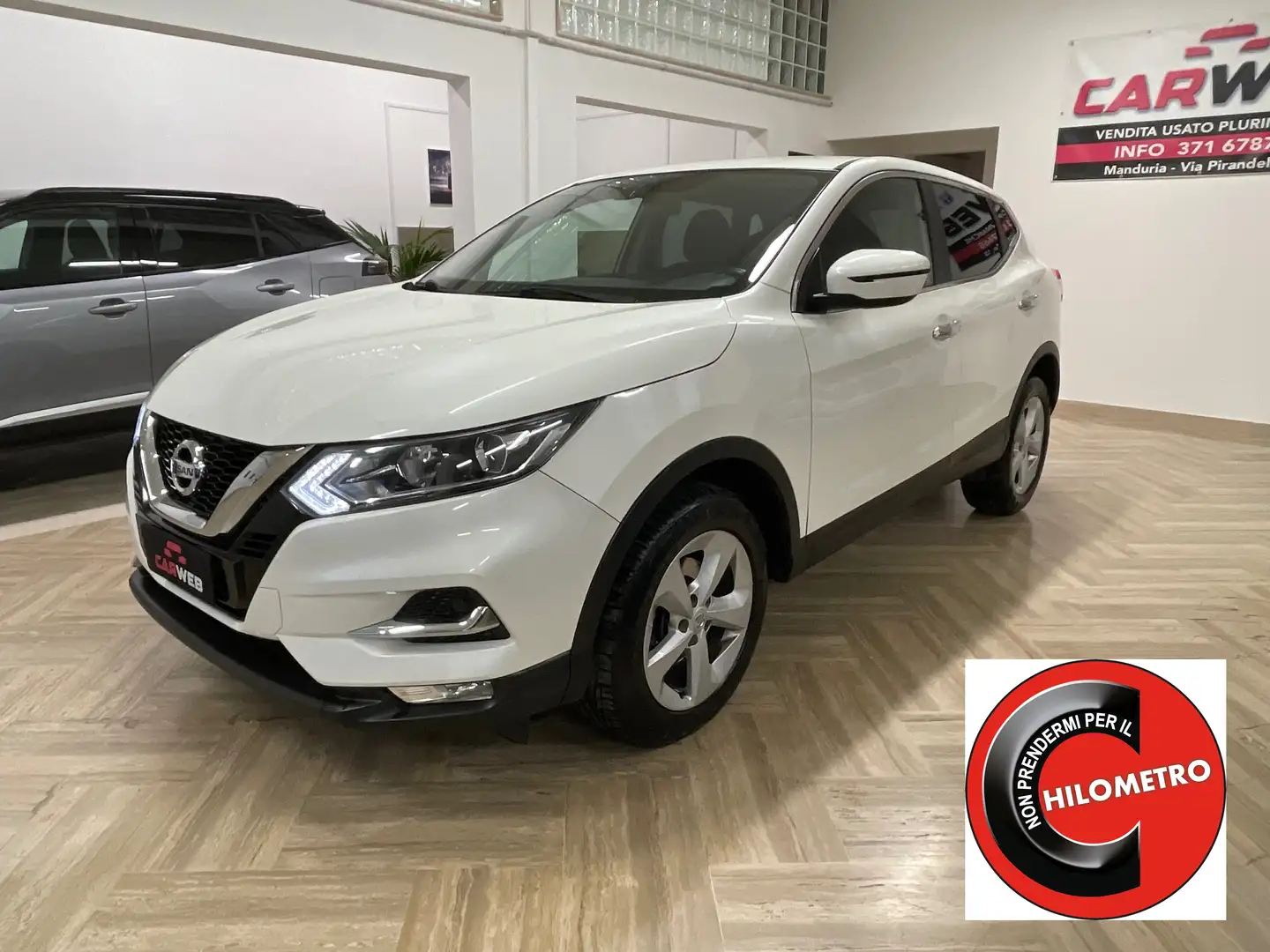 Nissan Qashqai Qashqai 1.6 dci Tekna 2wd 130cv xtronic my18 Blanc - 1