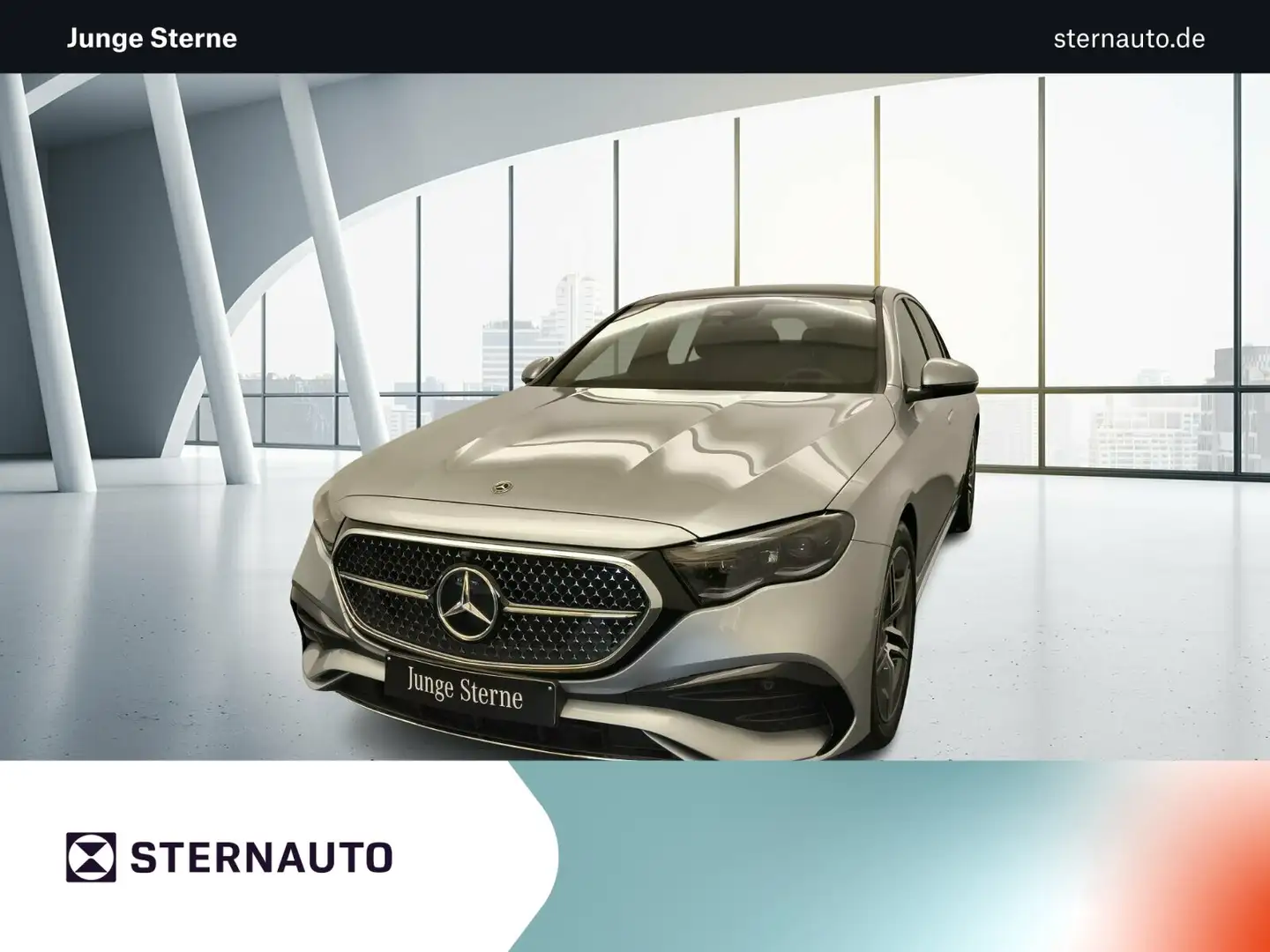Mercedes-Benz E 200 E 200 AMG Premium+ Superscreen DigiLight AMG Line Silber - 1