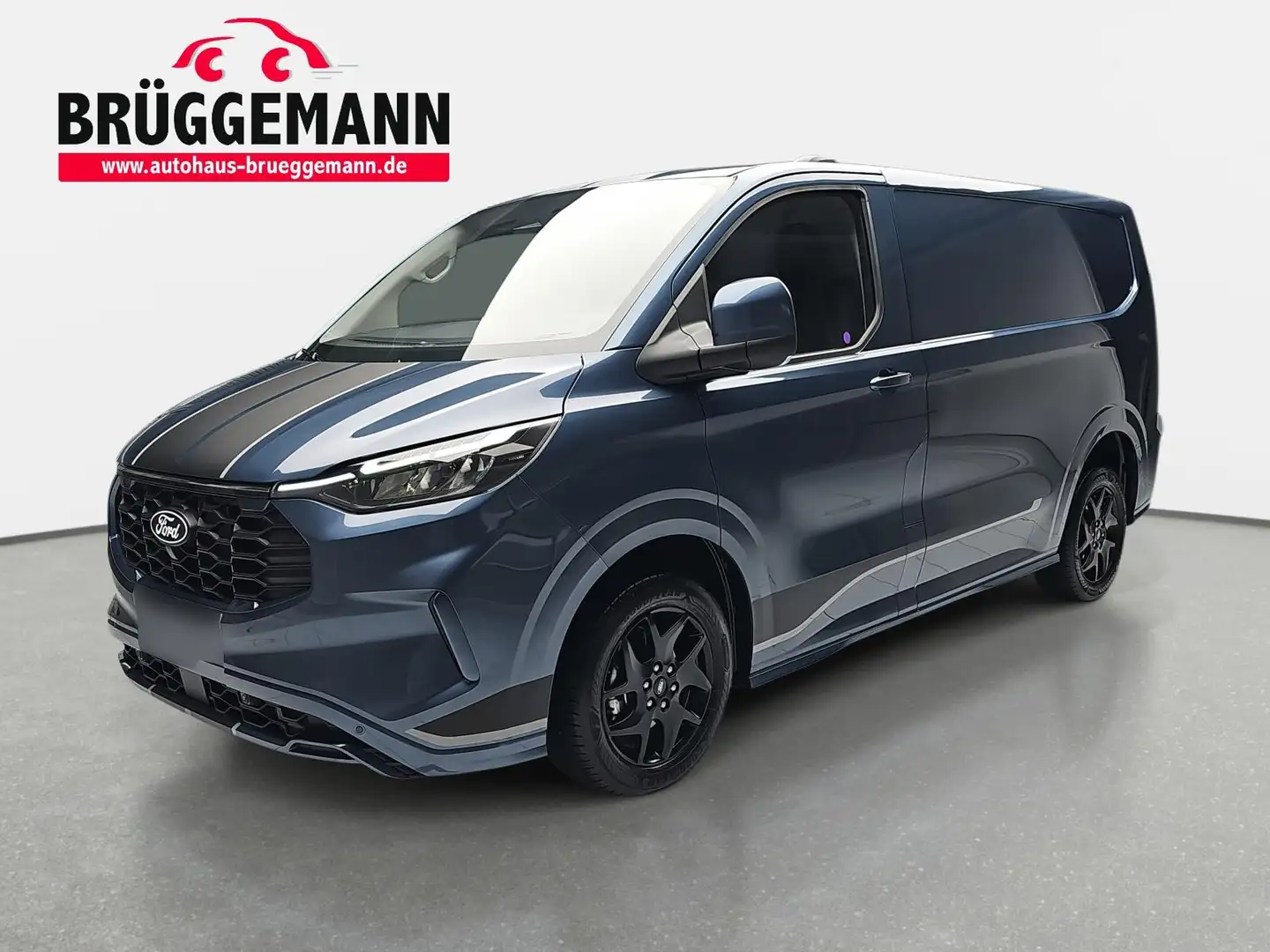 Ford Transit Custom TRANSIT CUSTOM 2.0 ECOBLUE AUTO. 320 L1H1 SPORT FW Niebieski - 1