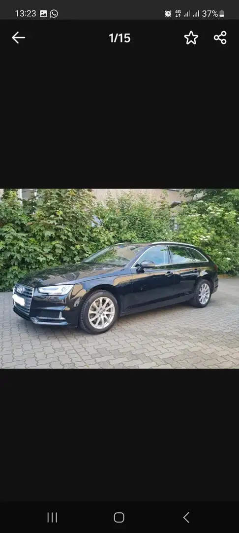 Audi A4 Avant 35 TDI S tronic design Schwarz - 1