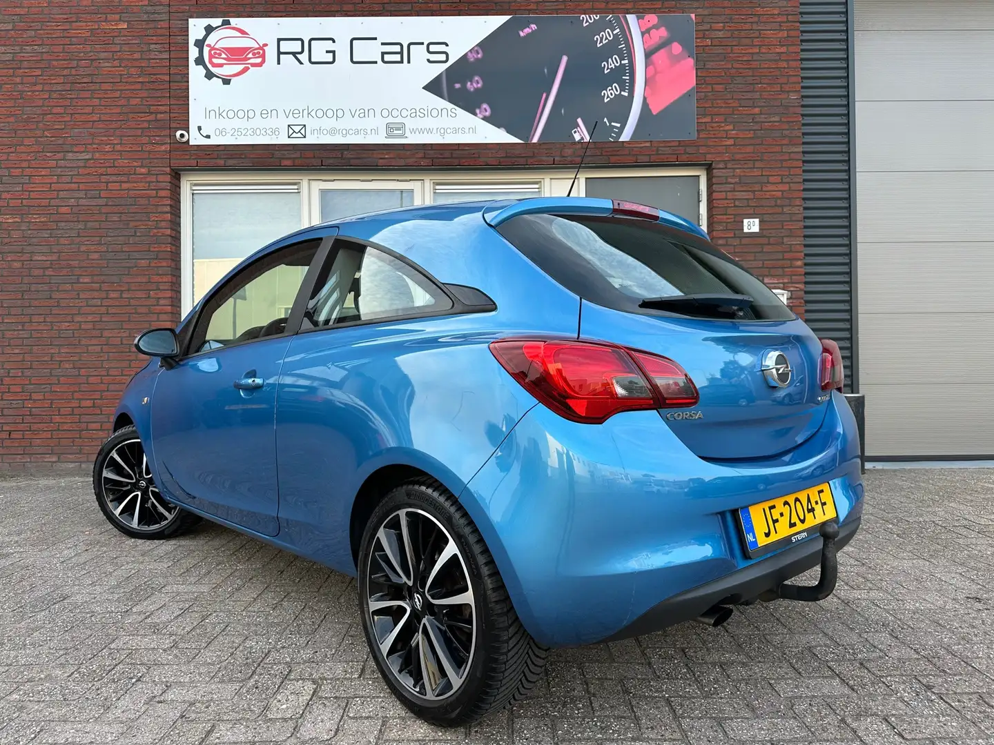 Opel Corsa 1.0 Turbo Edition / 17 inch / Airco / NAP Blauw - 2