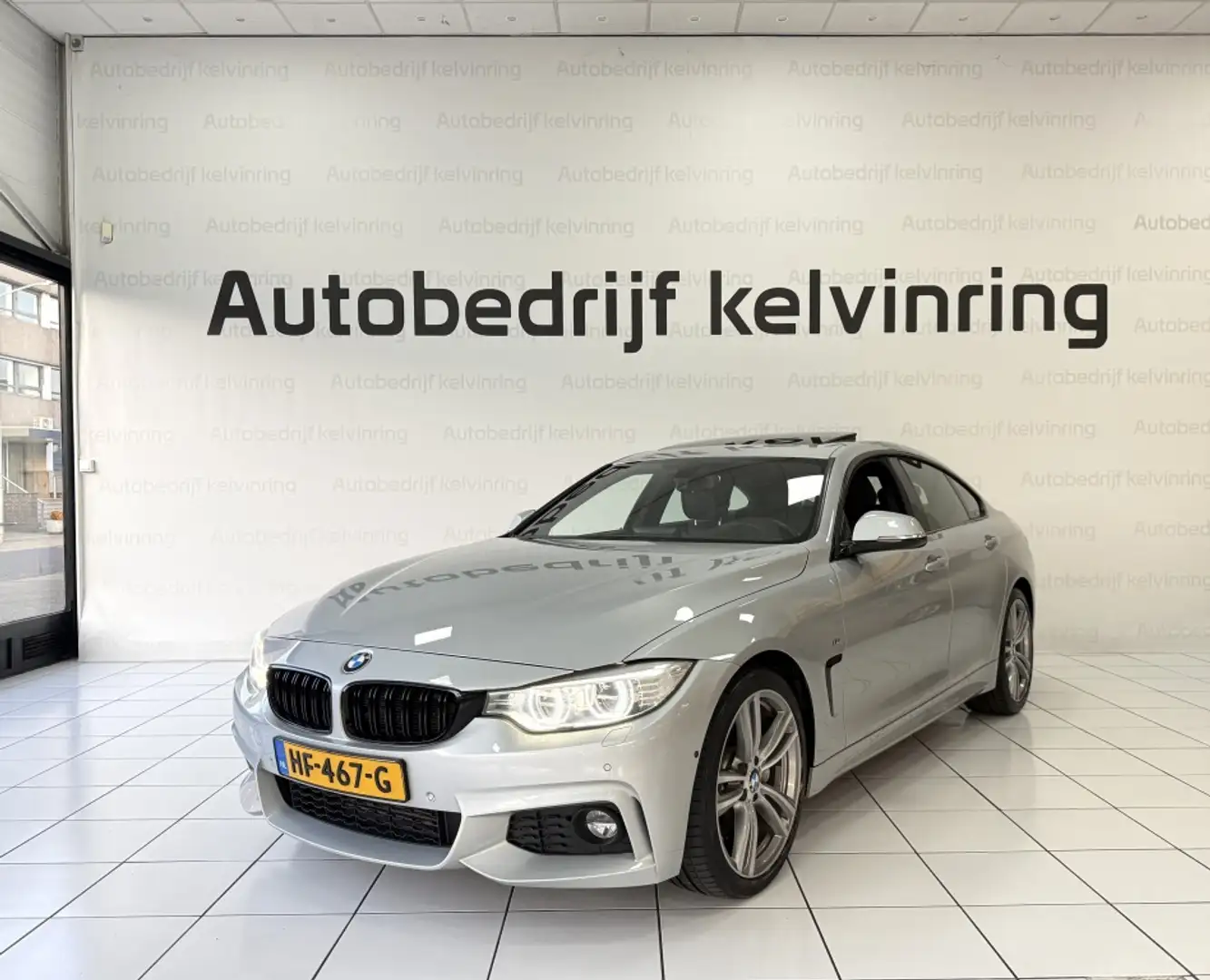 BMW 435 4-serie Gran Coupé 435i M Pakket High Executive Bo Gris - 2