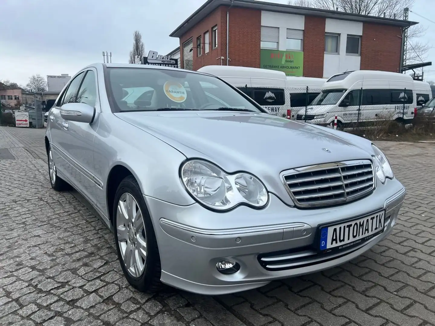 Mercedes-Benz C 230 Limousine,Automatik,Klima,Leder,PDC Grau - 1