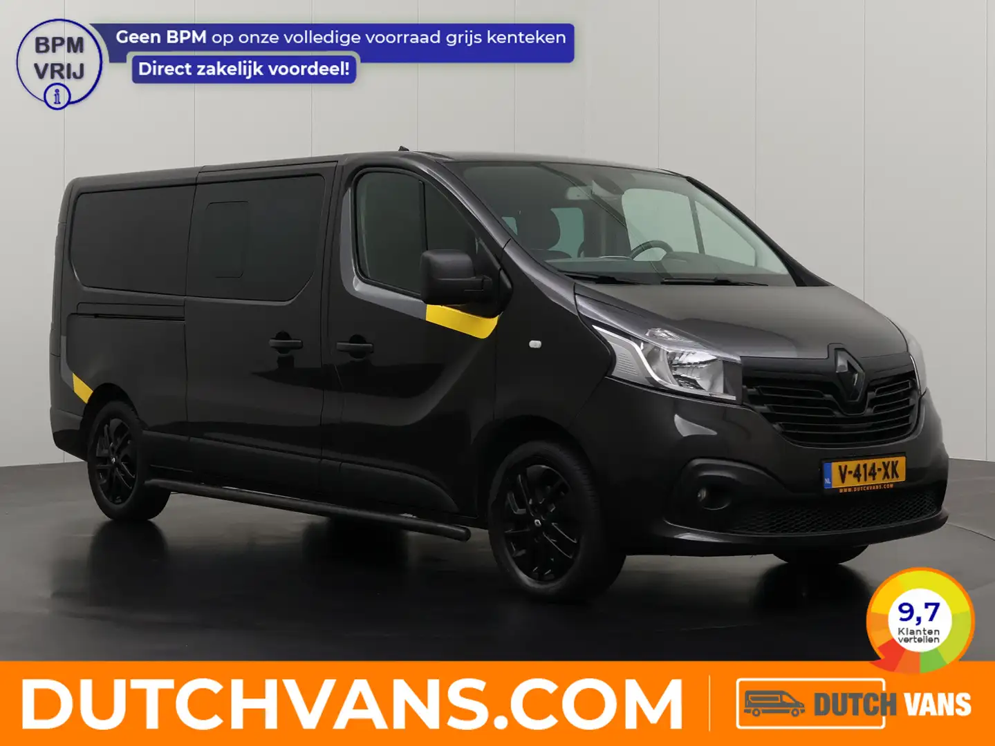 Renault Trafic 1.6 DCI 120PK Irmscher Sport Dubbele Cabine | Lede Schwarz - 1