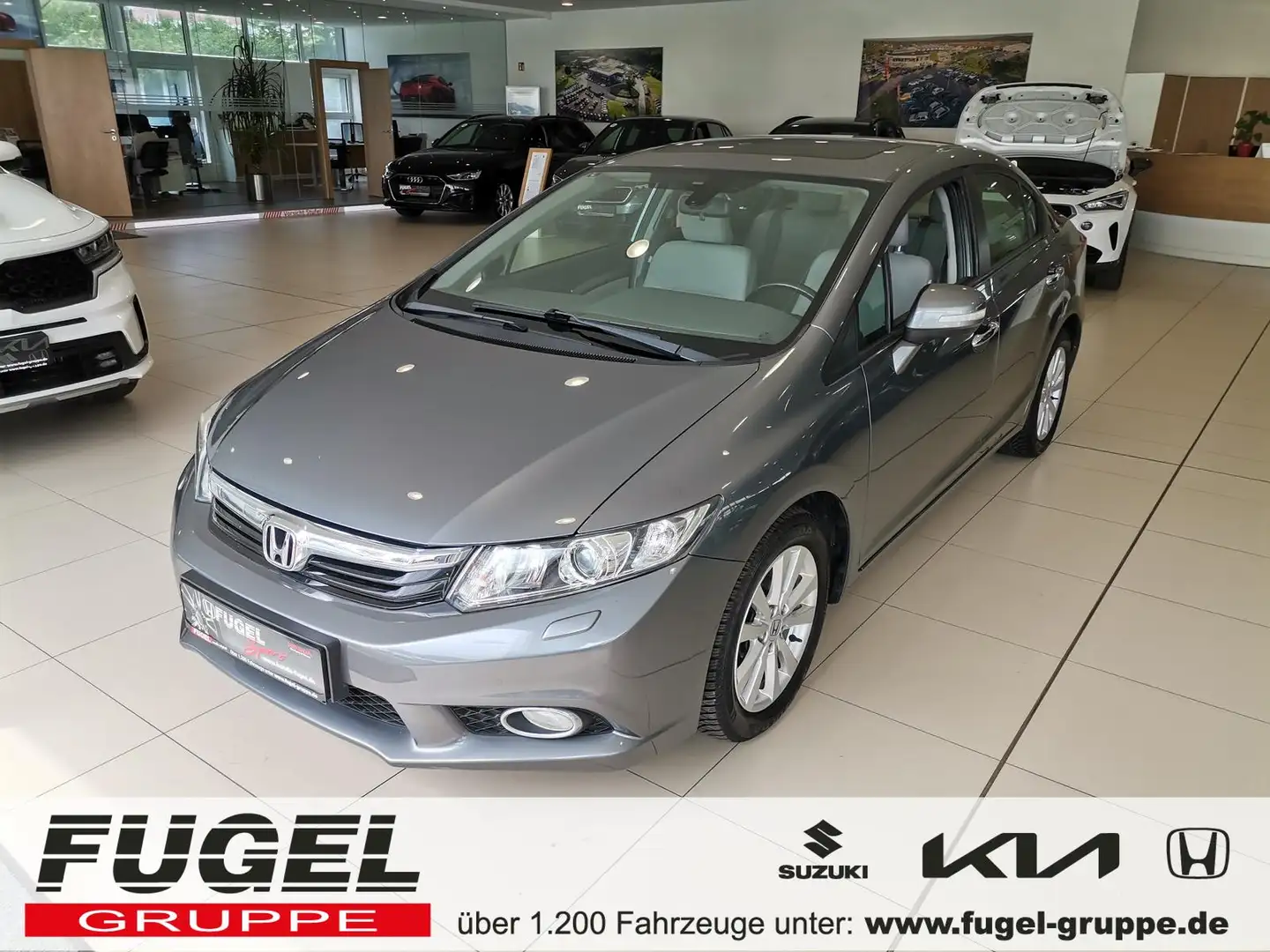 Honda Civic 1.8 i-VTEC Executive RFK|Xenon|SHZ Gri - 1