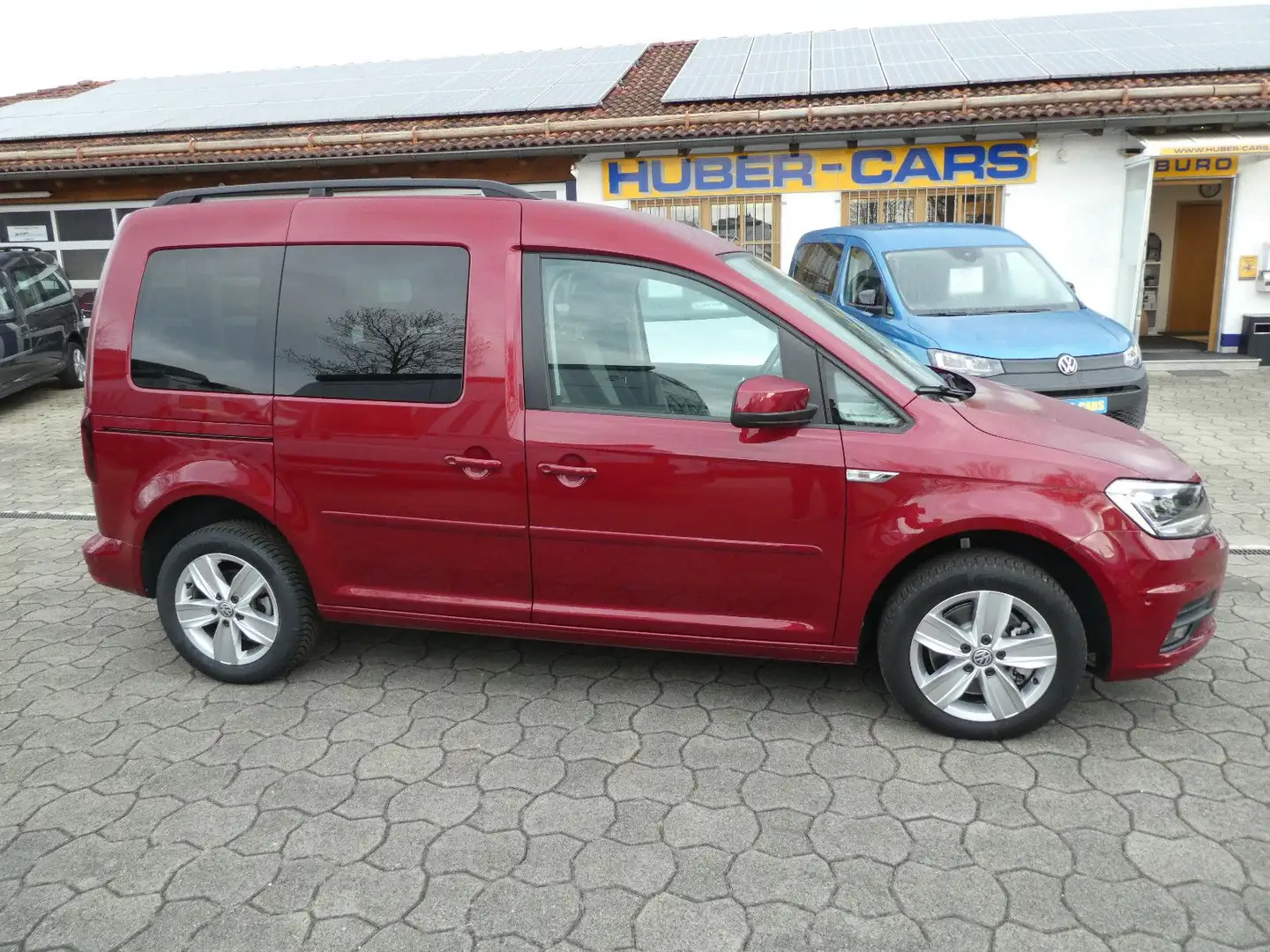 Volkswagen Caddy Comfortline TDI DSG BiXenon+AHK+Heckklappe Rouge - 2