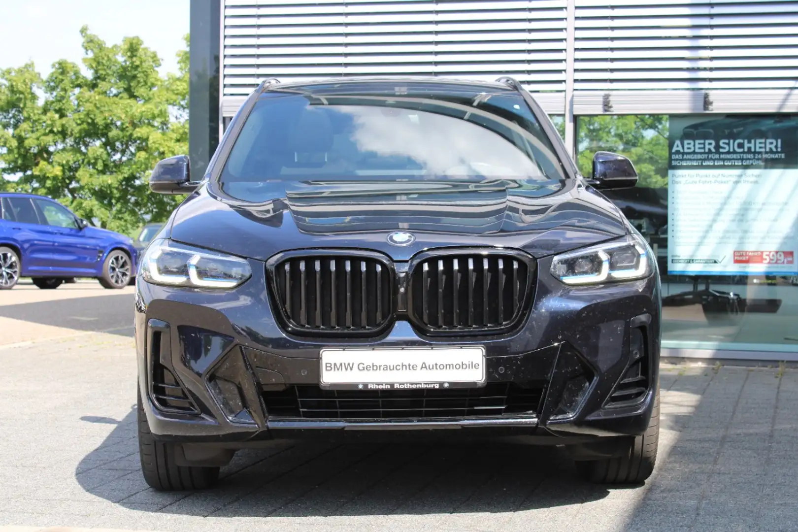 BMW X3 xDrive20d M Sportpaket HUD H&K DAB LaserMPckt Schwarz - 2