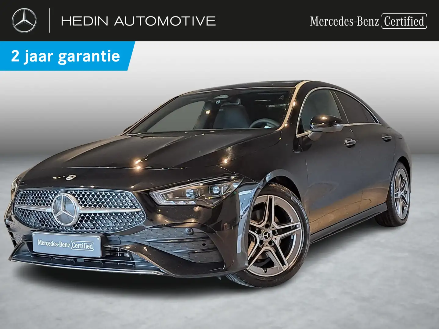 Mercedes-Benz CLA 180 Coupé AMG Line Panoramisch Dak | Trekhaak | Smartp Noir - 1