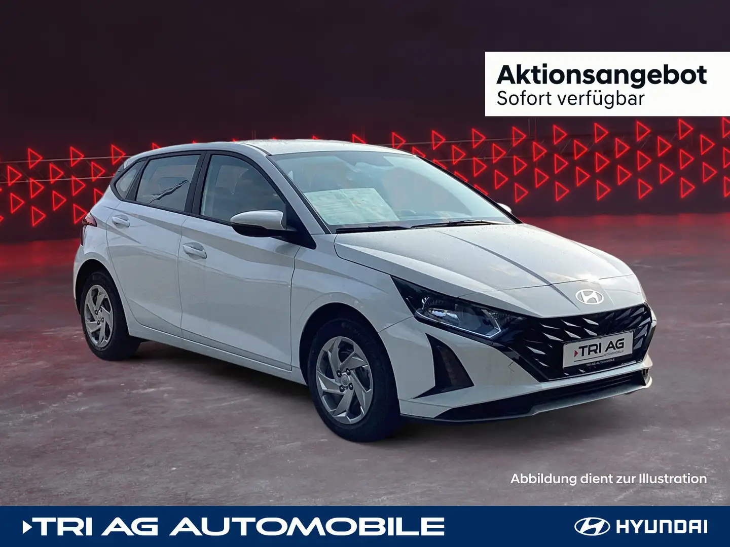 Hyundai i20 Select FL (MY25) Funktionspaket Klima Navi E Weiß - 1