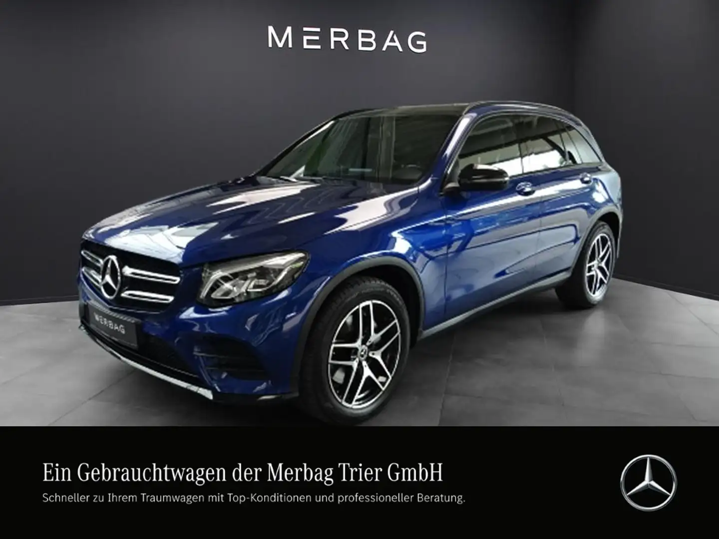 Mercedes-Benz GLC 220 d 4MATIC *AMG Night Panorama AHK Navi LED Kamera S Blauw - 1