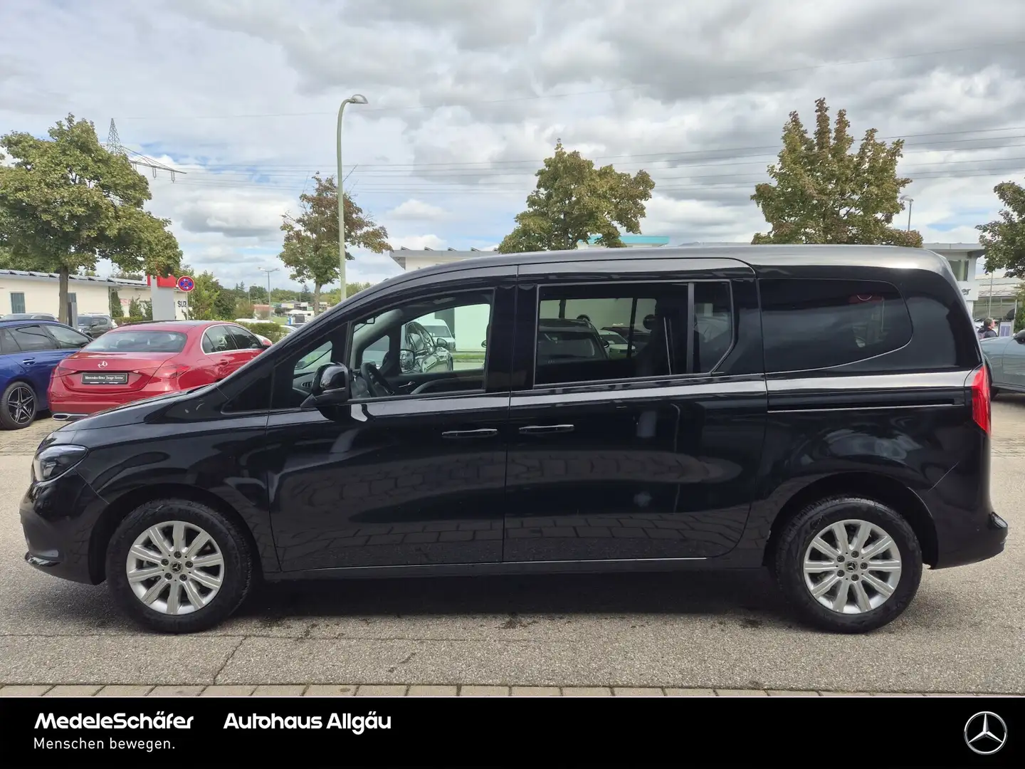 Mercedes-Benz T-Class T 180 PROGRESSIVE LANG LED KAMERA NAVI 7SITZE Temp Schwarz - 2