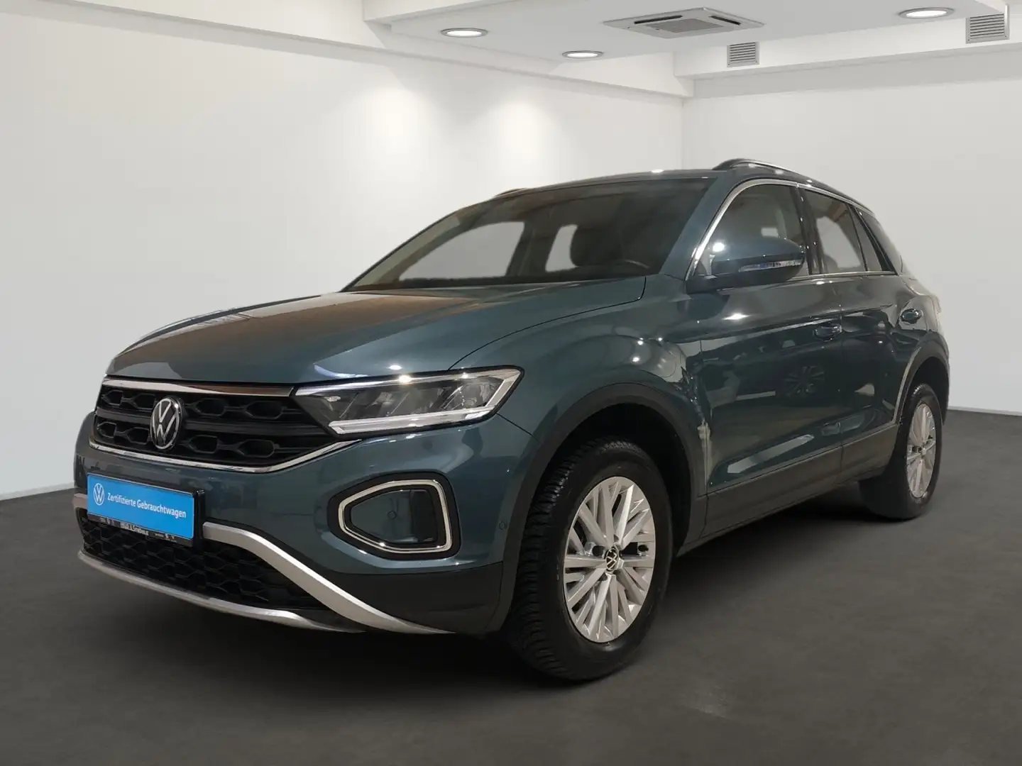 Volkswagen T-Roc T-ROC Life 1.0 TSI LED NAV PARKLENK SHZ APP DAB+ Bleu - 2
