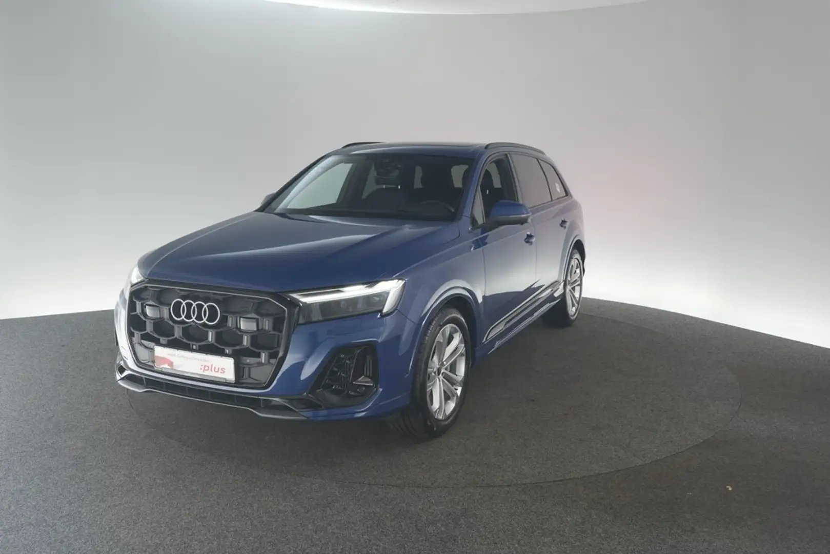 Audi Q7 55 TFSI qu. Tiptronic S line 7 Sitzer Pano Blau - 1