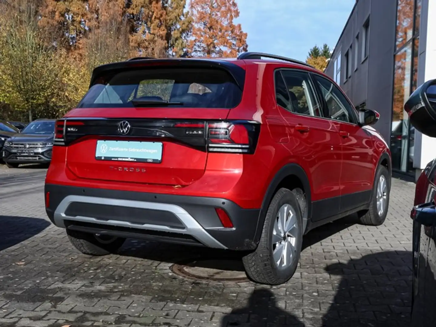 Volkswagen T-Cross 1.0TSi DSG Life NaviMedia ACC LED Sitzheiz. Par... Rouge - 2