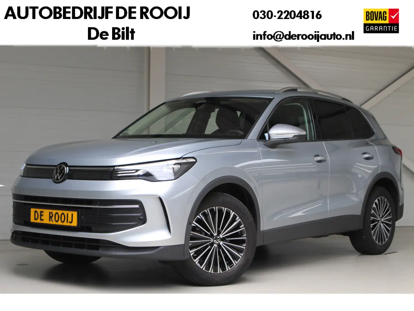 Volkswagen Tiguan 1.5 eTSI Life Automaat Navigatie | Trekhaak | 18"N Grijs - 1
