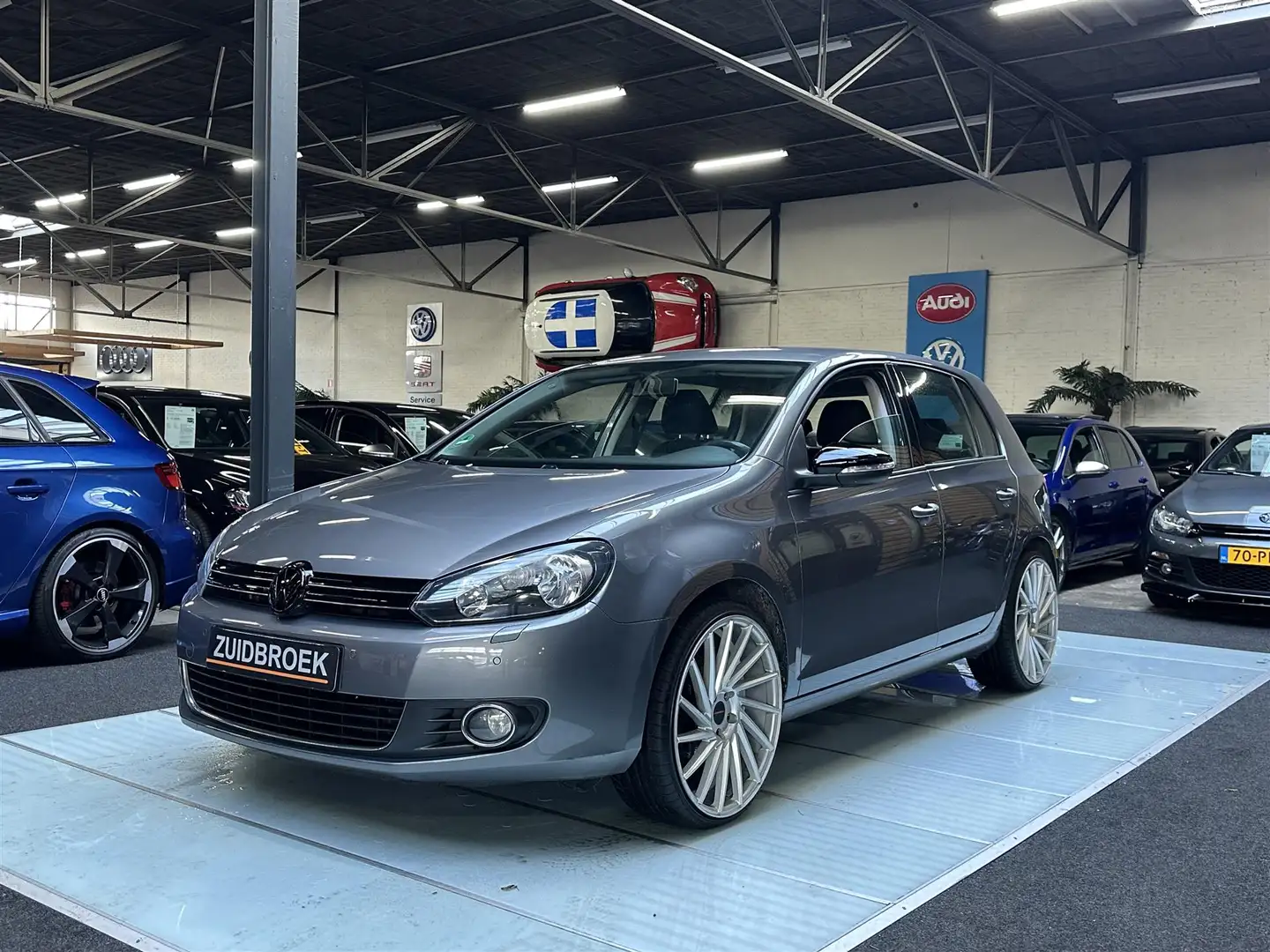 Volkswagen Golf 1.4 TSI 122PK 5-Deurs Stuurbed. Clima Airco Cruise Grijs - 1