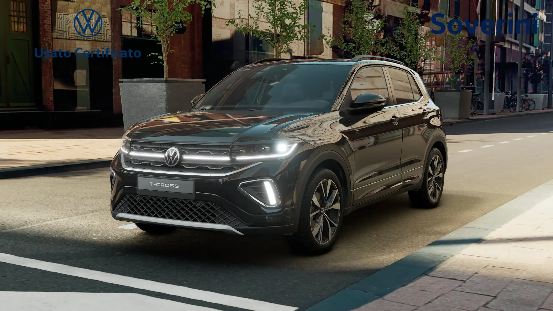 Volkswagen T-Cross 1.0 TSI 115 CV R-Line Plus Nero - 1