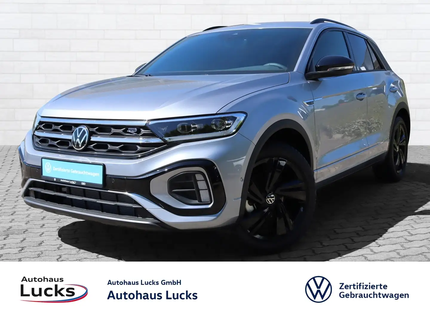 Volkswagen T-Roc R-Line "Black Style" 1.0TSI Kamera ACC LED Silber - 1