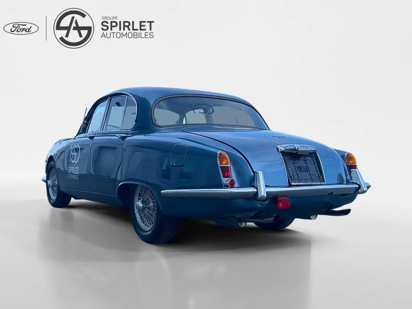 Jaguar MK II Type S-3800cc-overdrive-Oldtim Blauw - 2