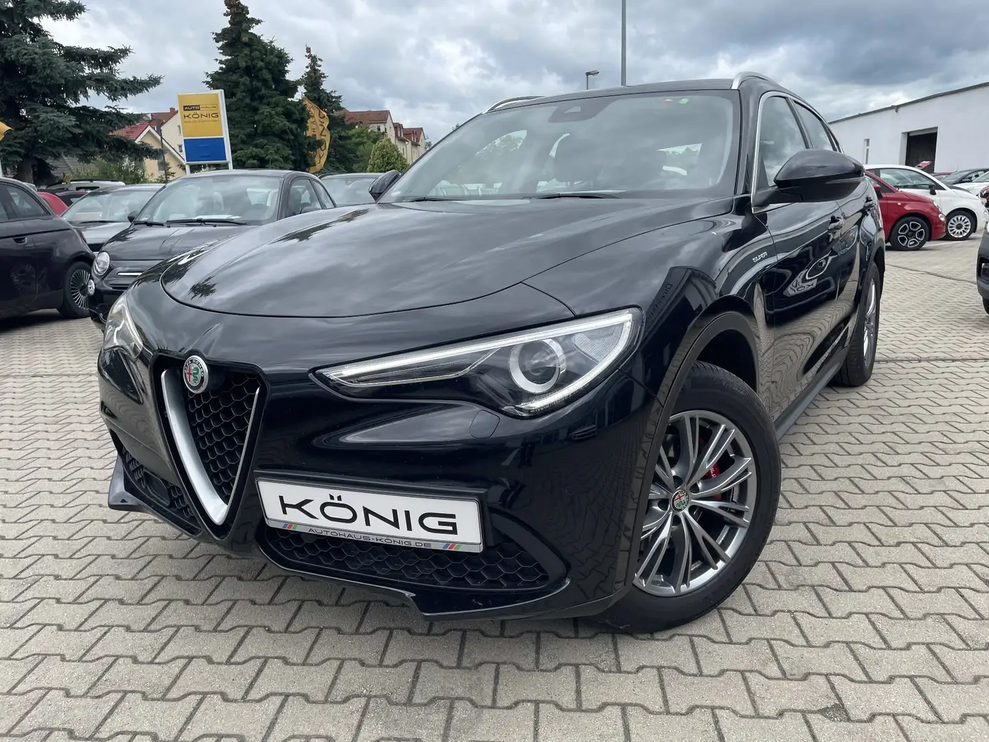 Alfa Romeo Stelvio MY21 SUPER 2.2 Diesel Automatik 190PS Schwarz - 1