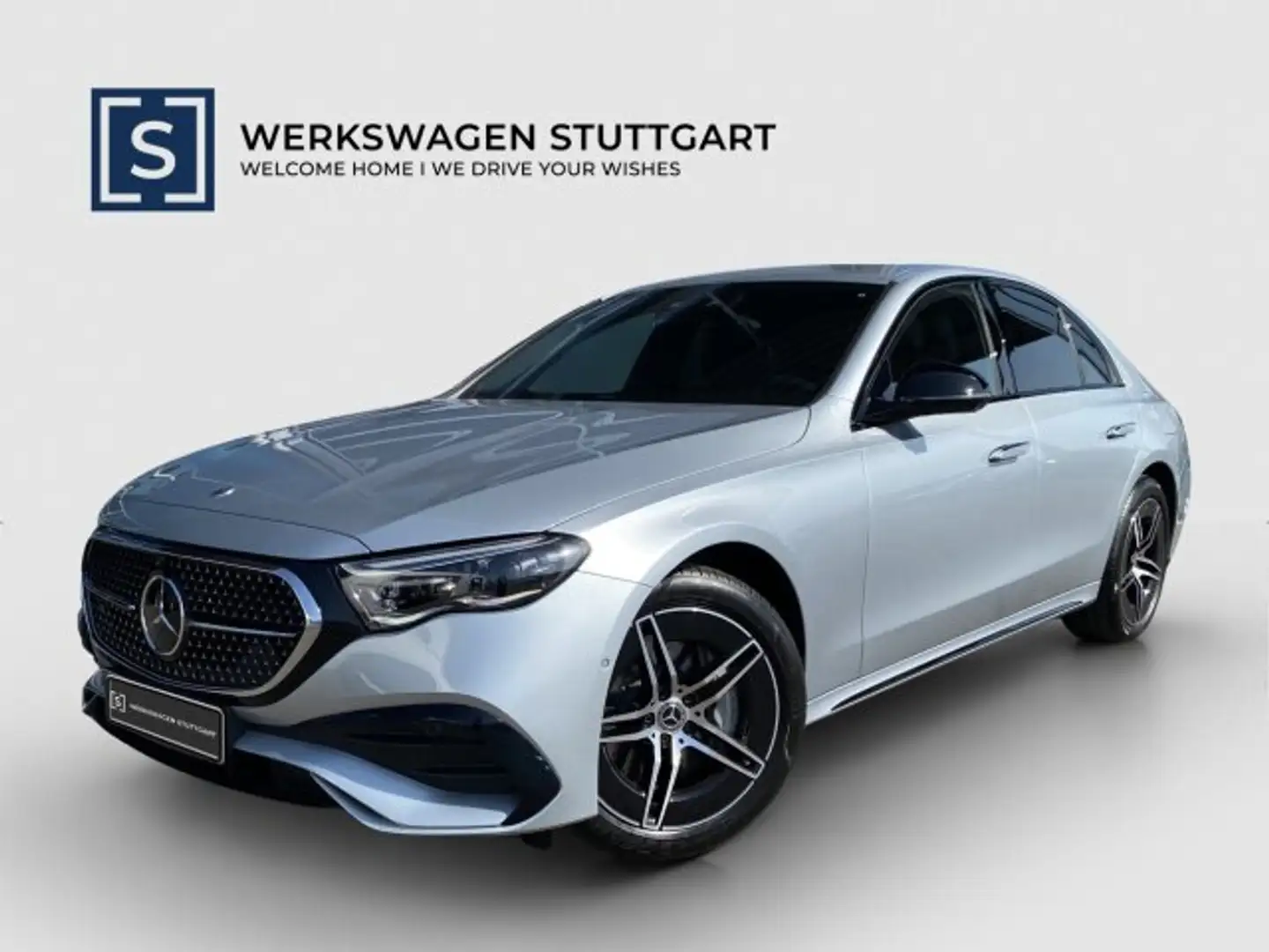 Mercedes-Benz E 400 E 400 e 4M AMG Night Distronic Memory HuD NP90 Argent - 1