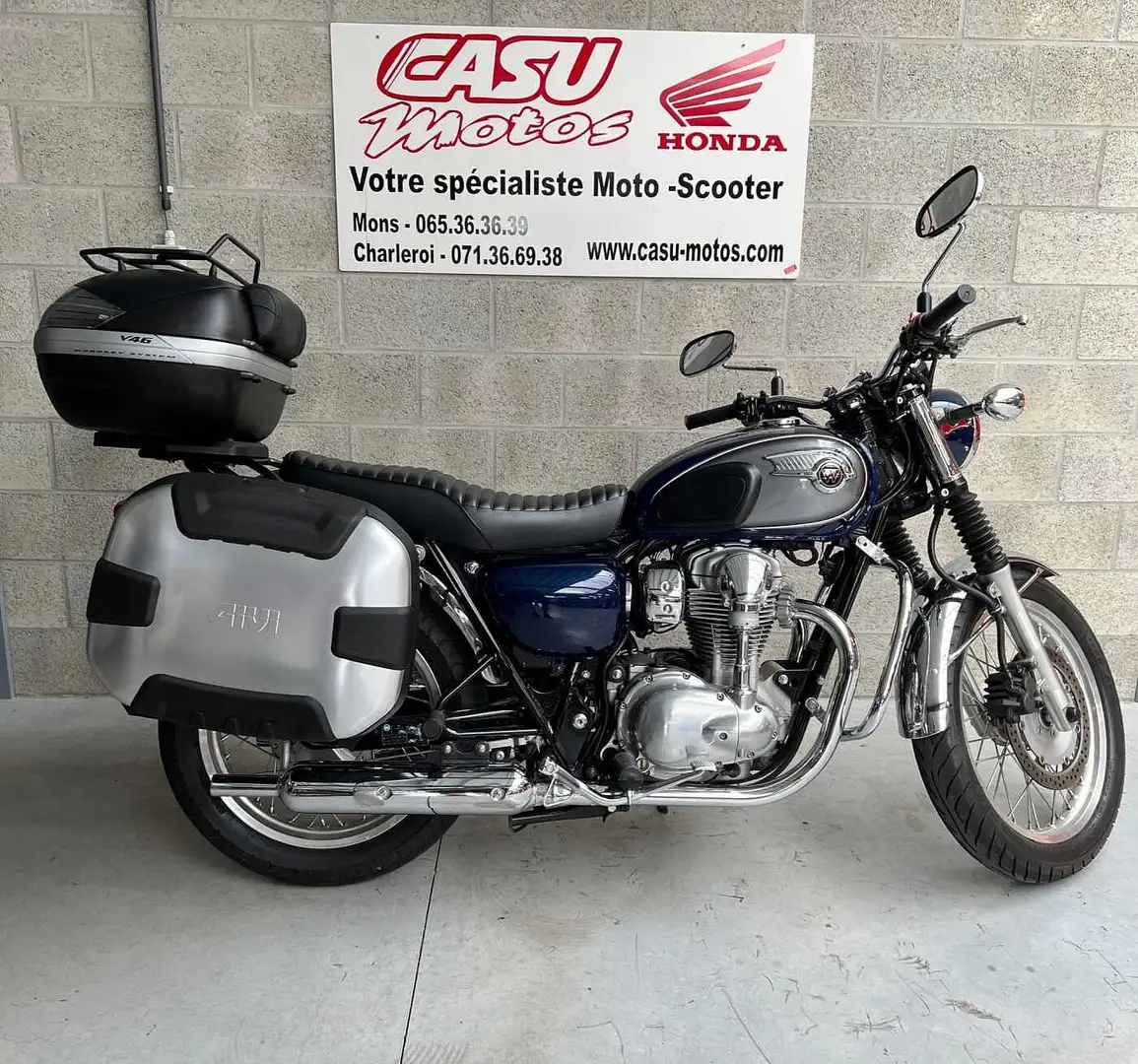 Kawasaki W 800 W800 Azul - 1