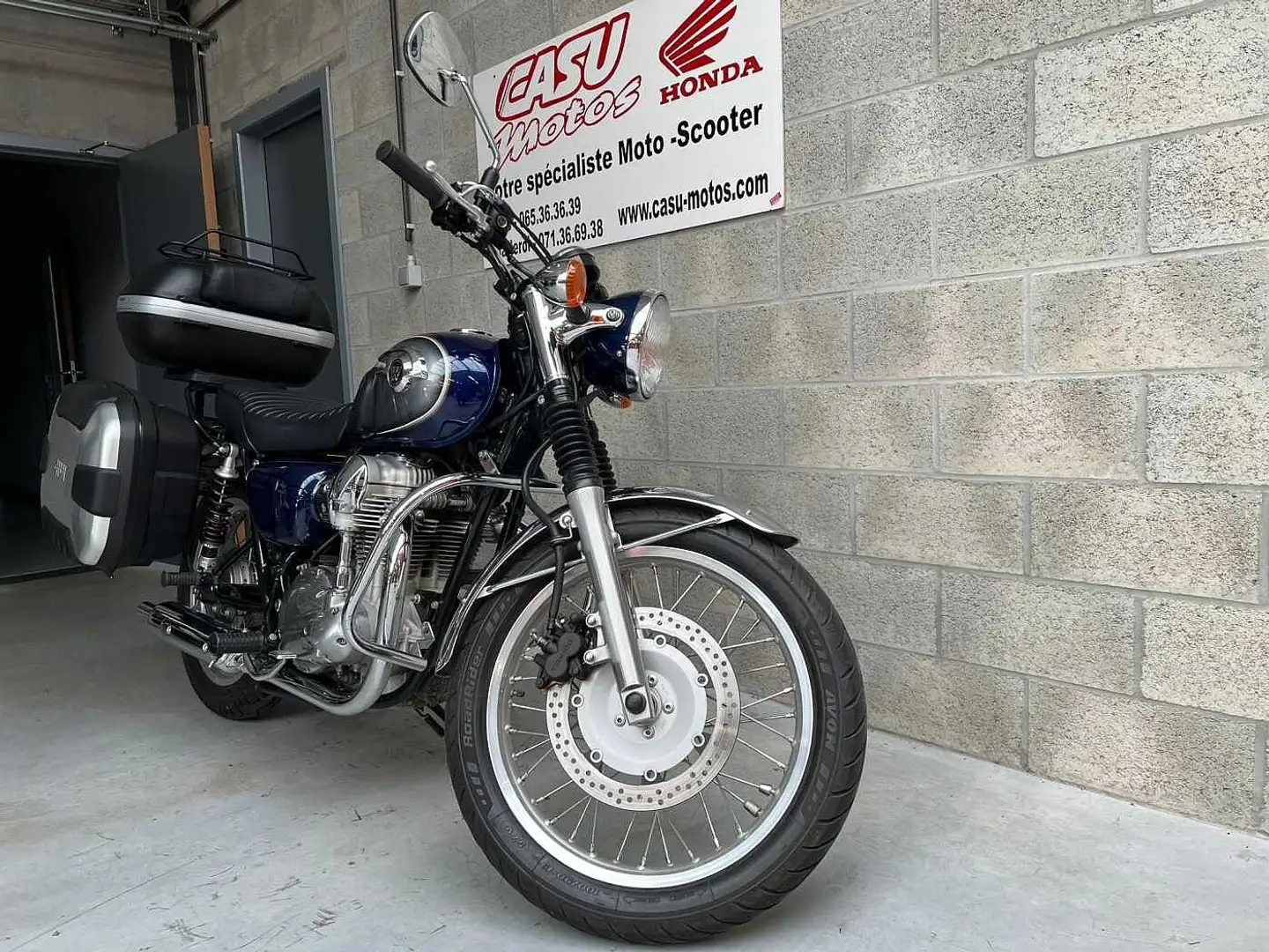 Kawasaki W 800 W800 Azul - 2