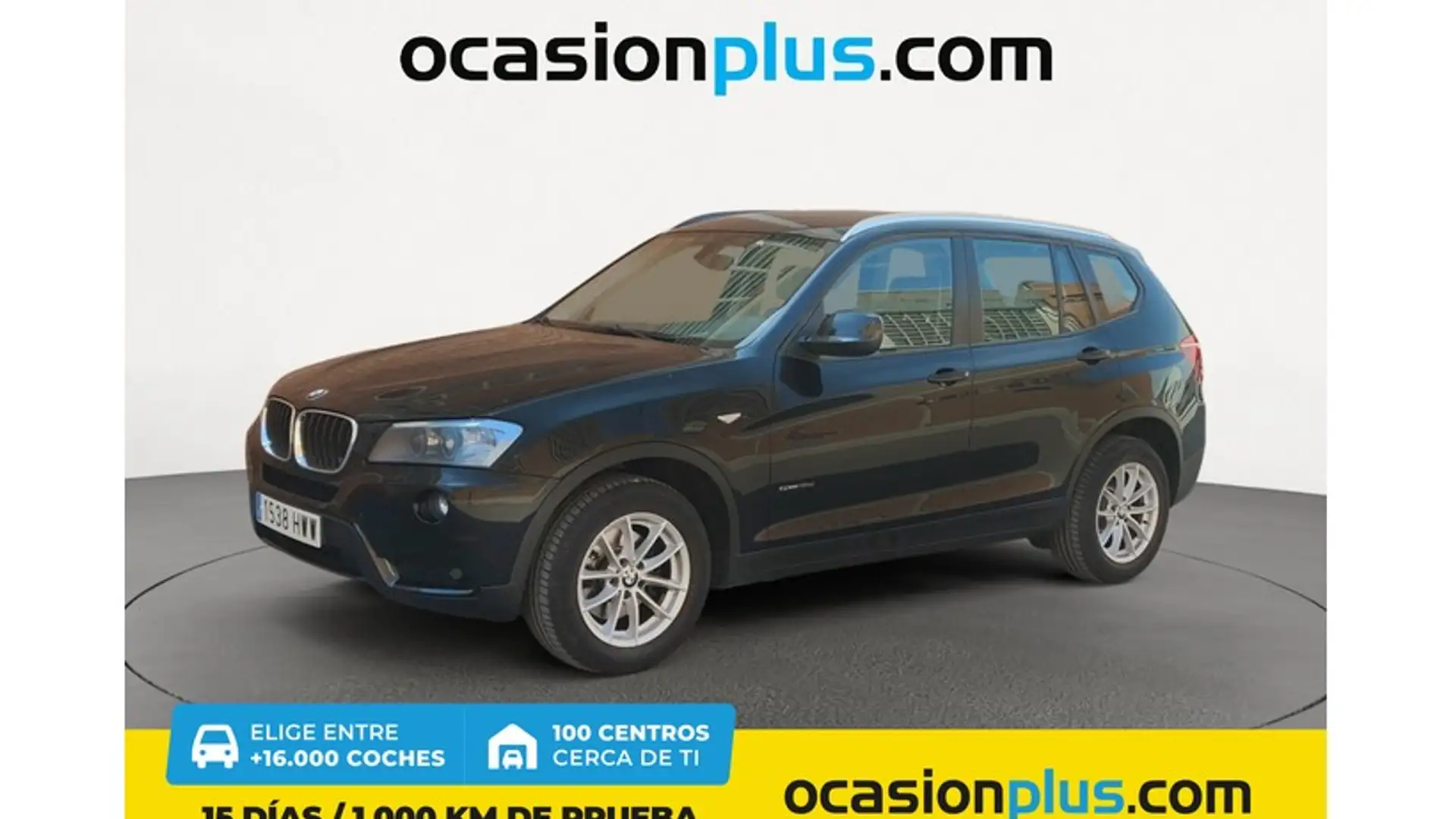 BMW X3 sDrive 18dA Schwarz - 1