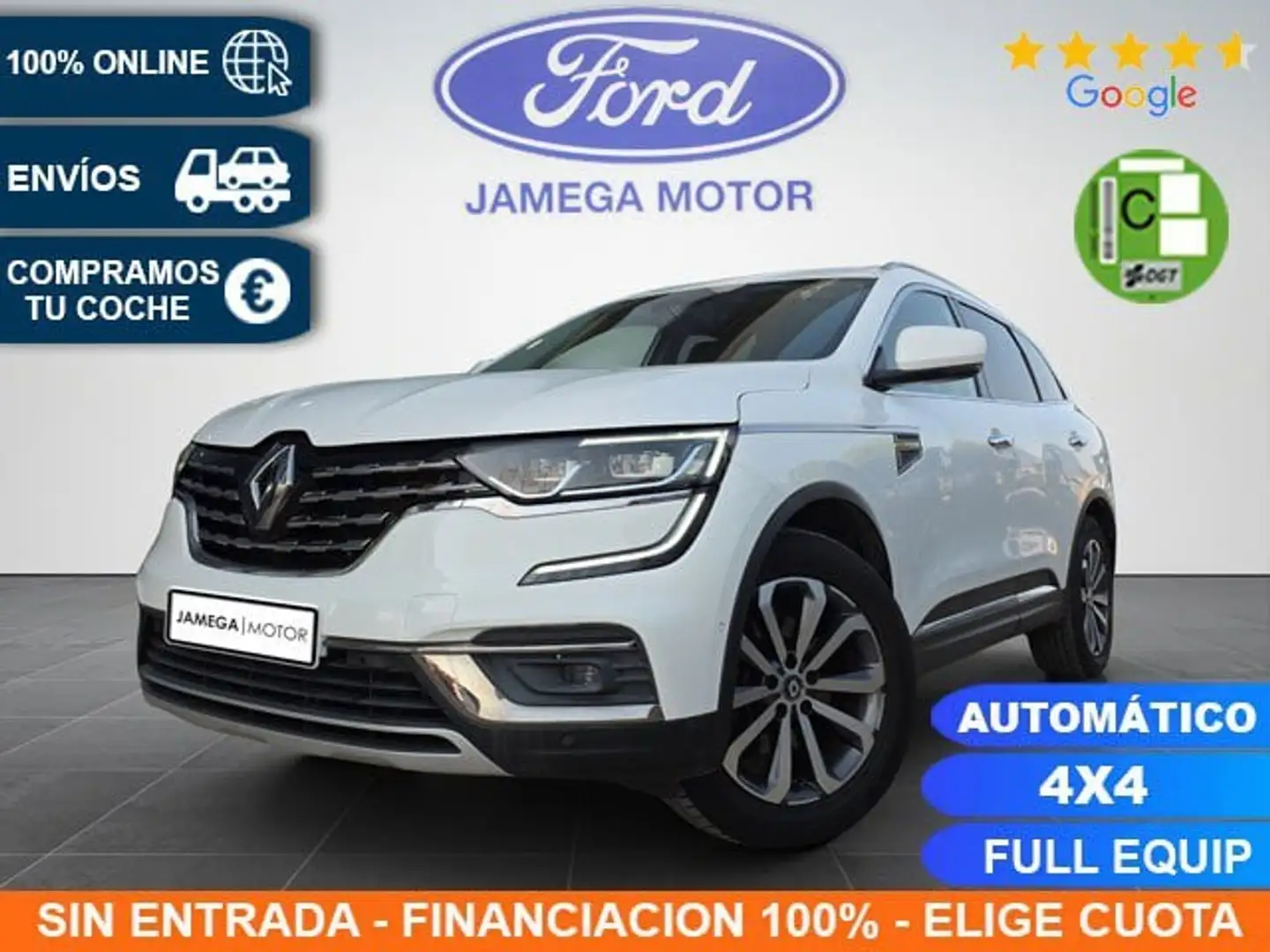 Renault Koleos 2.0dCi Blue Zen X-Tronic 4x4 135kW Blanc - 1