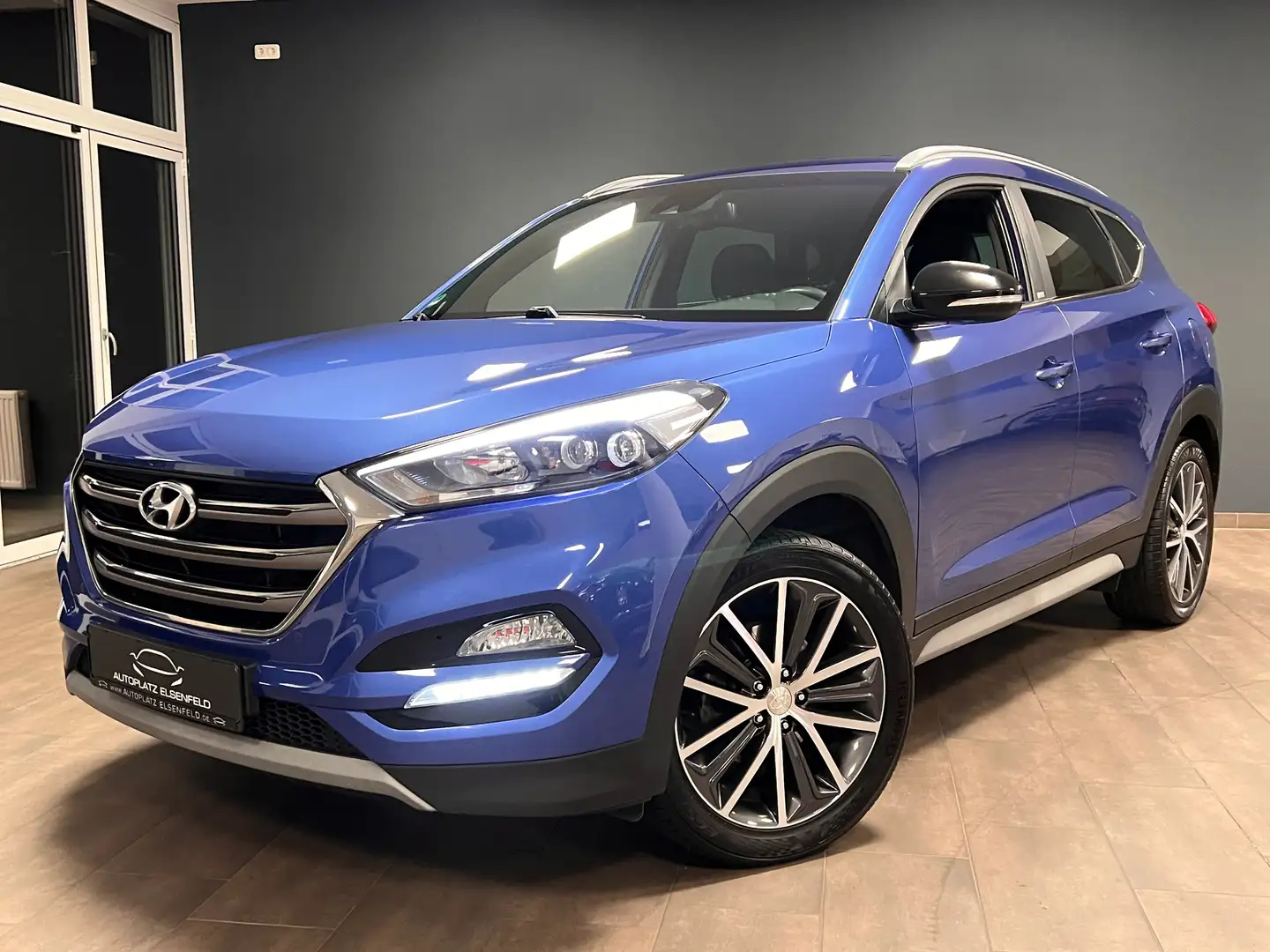 Hyundai TUCSON 1.6 T-GDI Passion+ /1.HAND/LED/KEYLESS Blau - 1