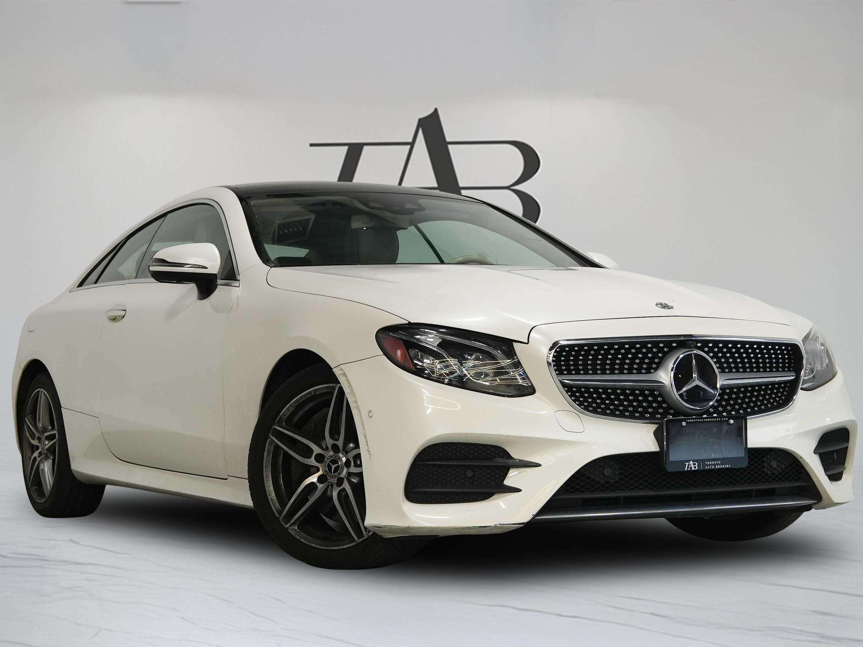 used 2018 Mercedes-Benz E-Class car, priced at $27,900