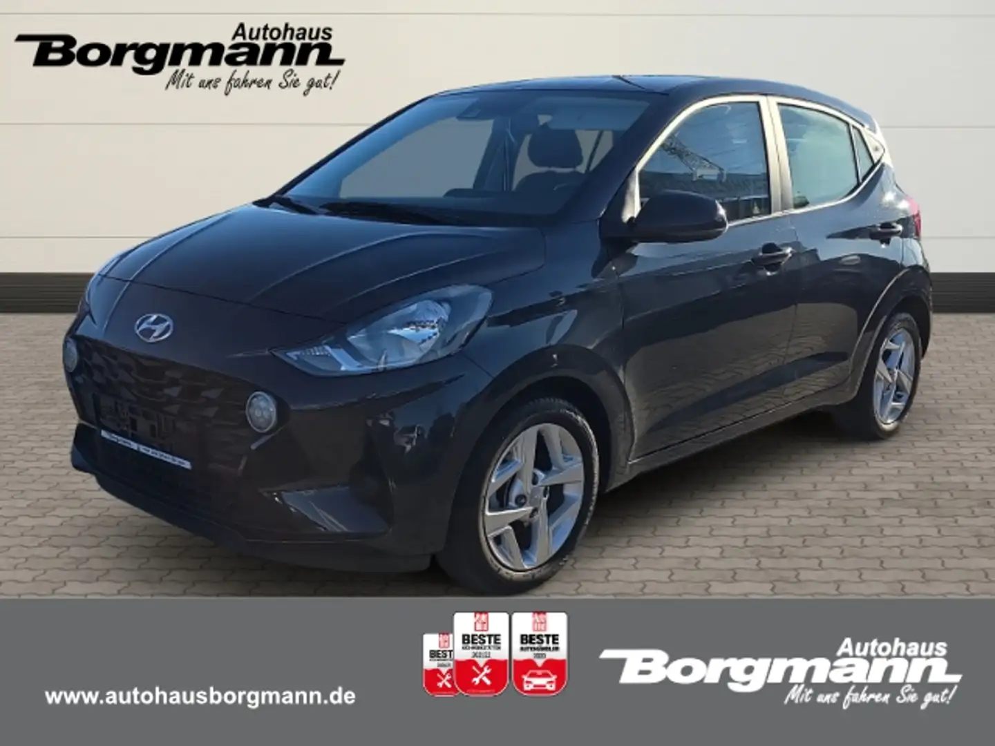 Hyundai i10 1.2 Trend Bluetooth - Sitzheizung - Lenkradheizung Grau - 1