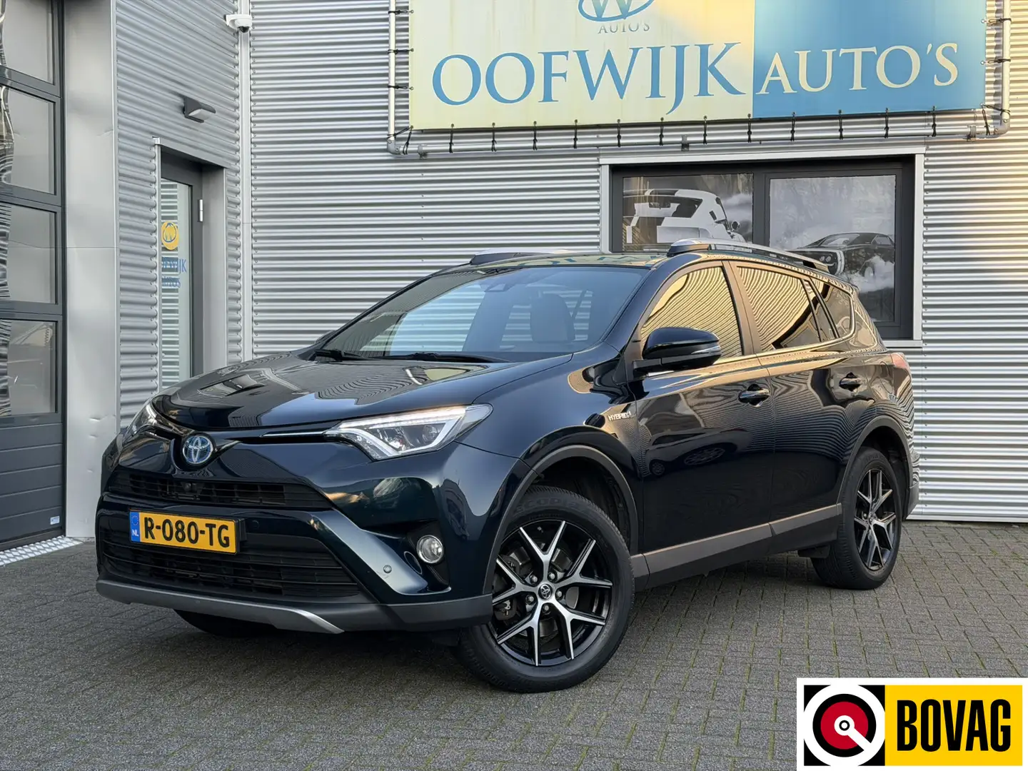 Toyota RAV 4 2.5 Hybrid AWD Executive Clima Leder 360 Camera Blau - 1