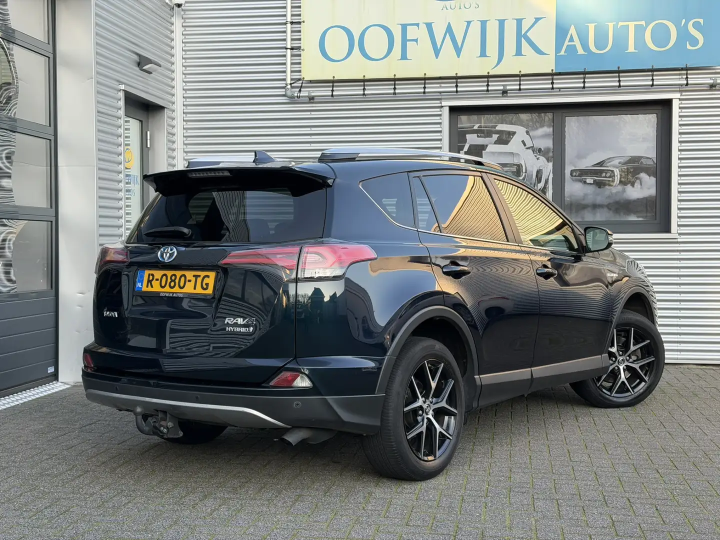 Toyota RAV 4 2.5 Hybrid AWD Executive Clima Leder 360 Camera Blau - 2