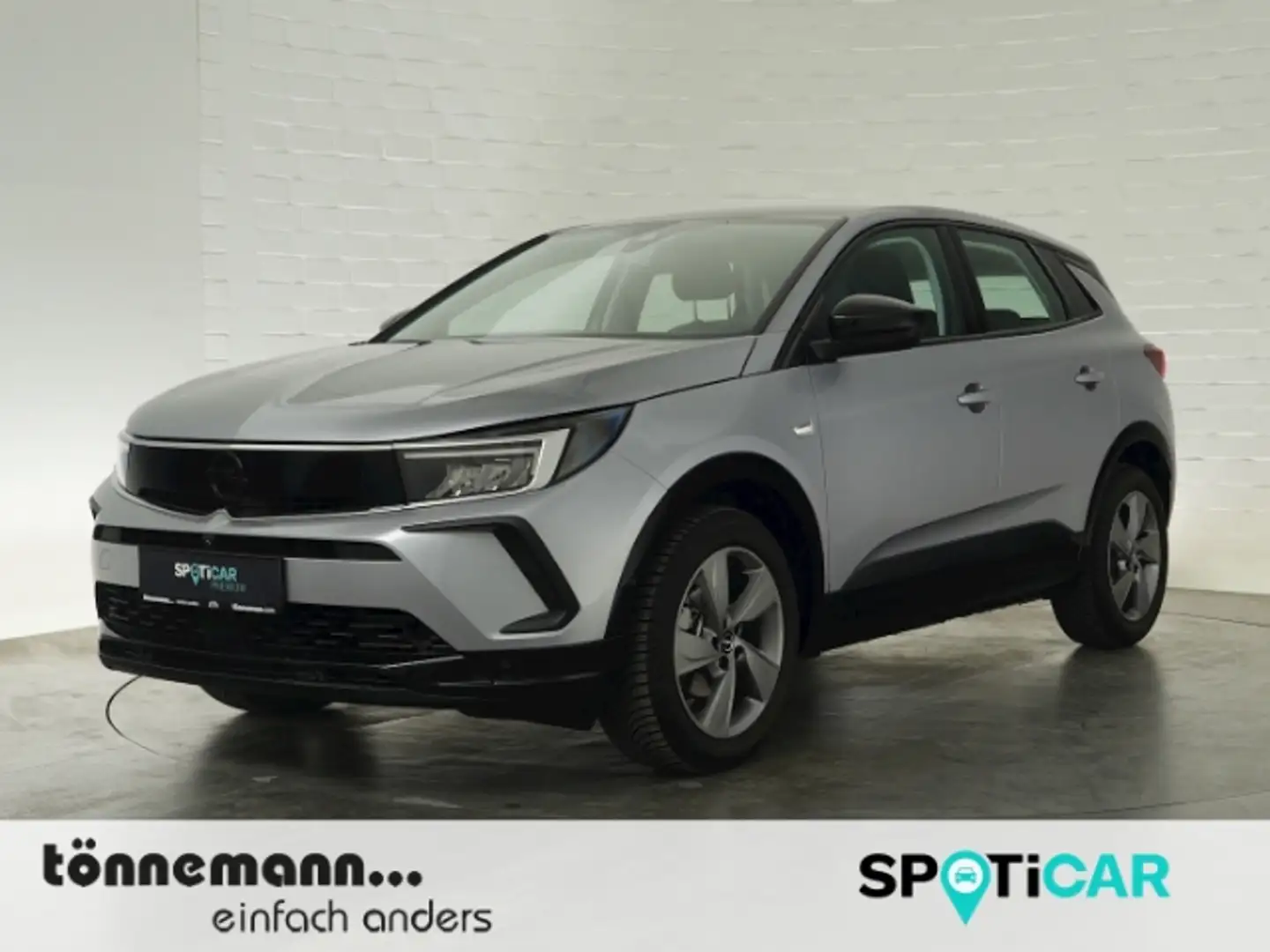 Opel Grandland GS AT+LED+NAVI+360 GRAD KAMERA+SITZ-/LENKRADHEIZUN Silber - 1