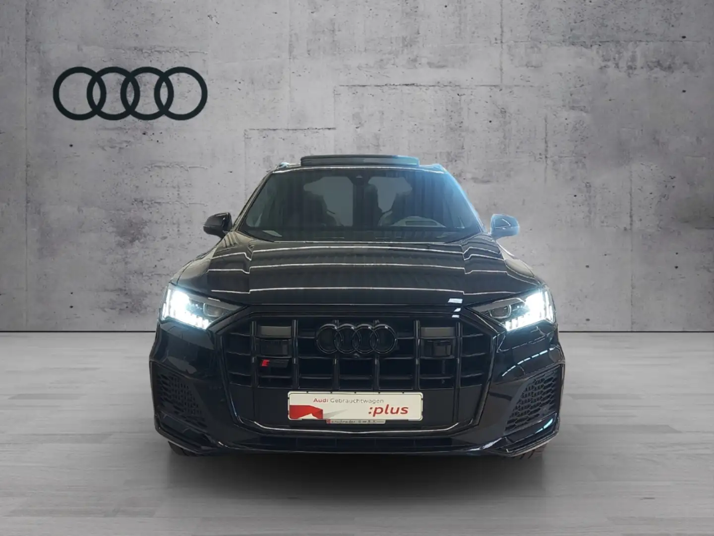 Audi SQ7 LASER 22 B&O PANO HEAD-UP LUFT TV ACC NAVI LEDER 5 Schwarz - 2
