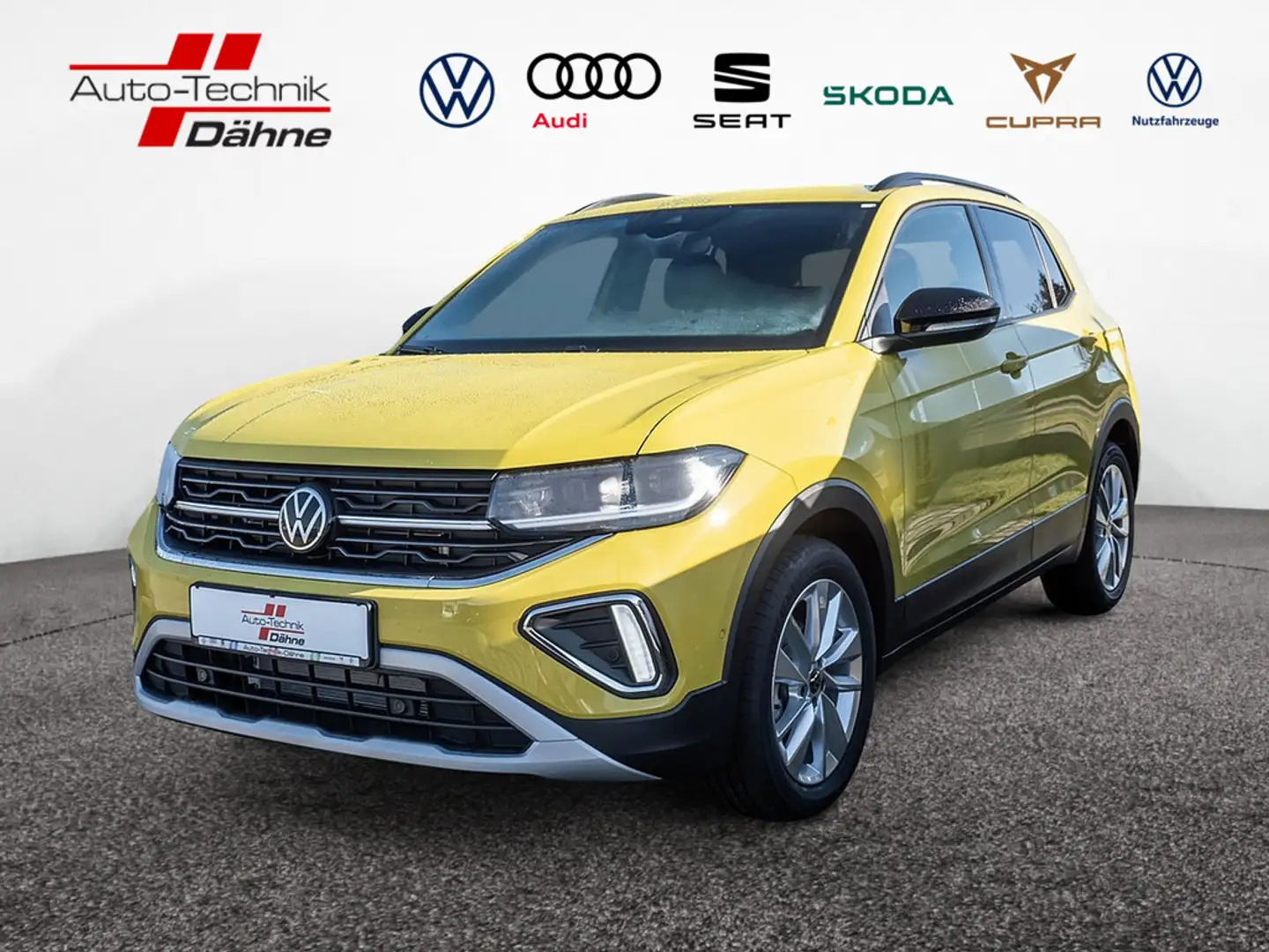 Volkswagen T-Cross 1.0 TSI Energy AHK ACC MATRIX-LED Jaune - 1