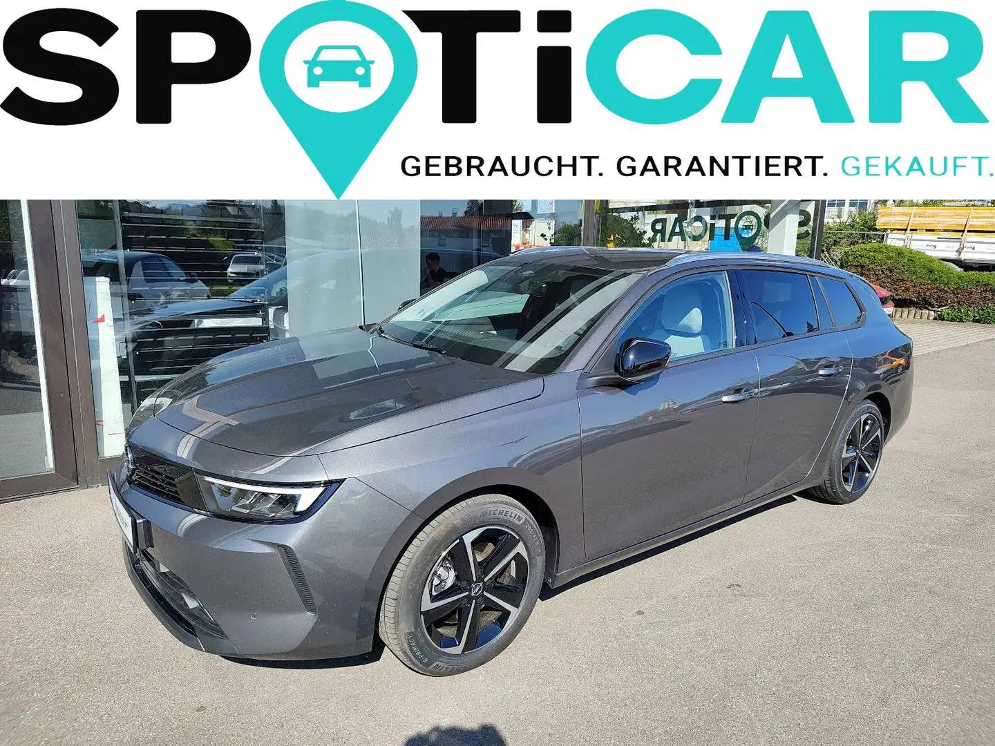 Opel Astra L ST Elegance 1.5D AHK+NAVI+ACC+EL. HECKKL Gris - 1