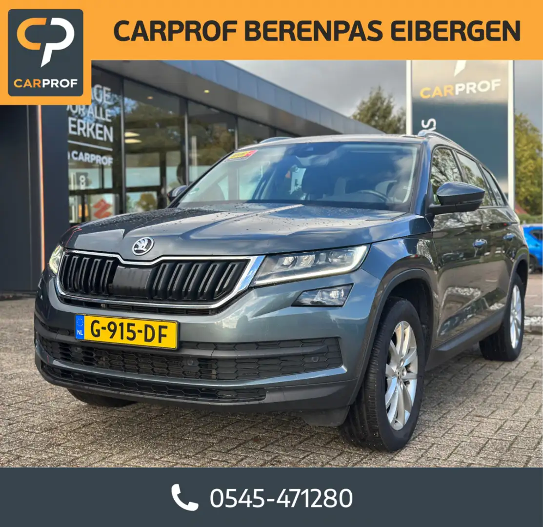 Skoda Kodiaq 1.5 TSI Business Edition Automaat '' Trekhaak - Le Gris - 1