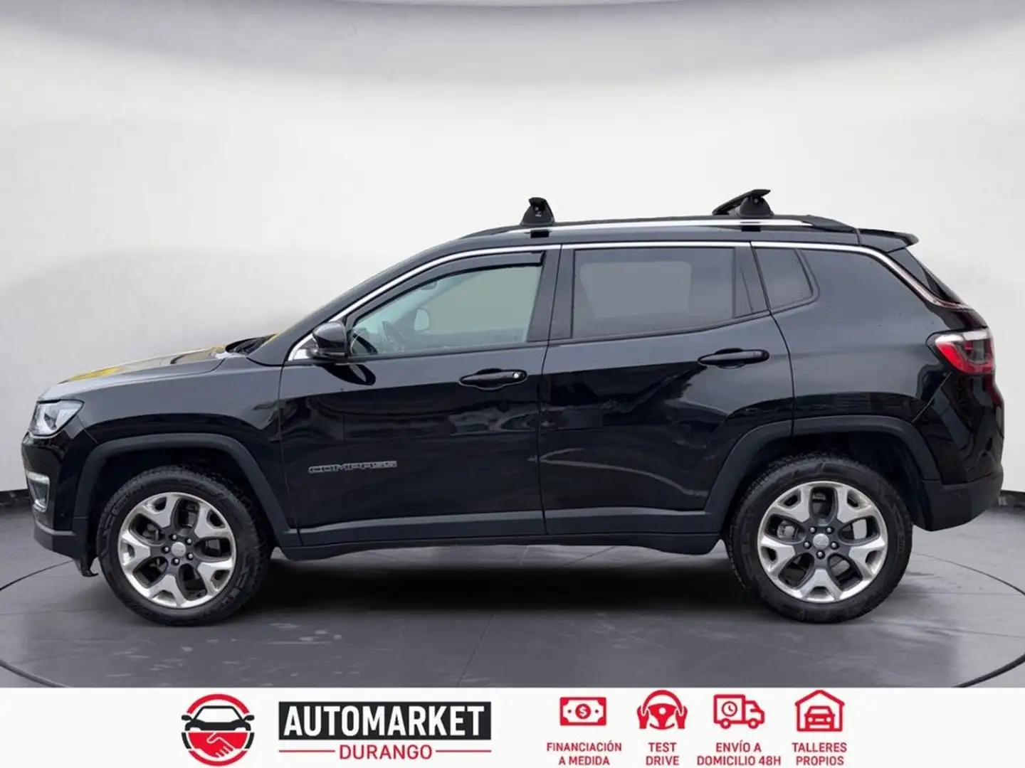 Jeep Compass 2.0 Mjt Limited AWD ATX Aut. 103kW Negro - 2