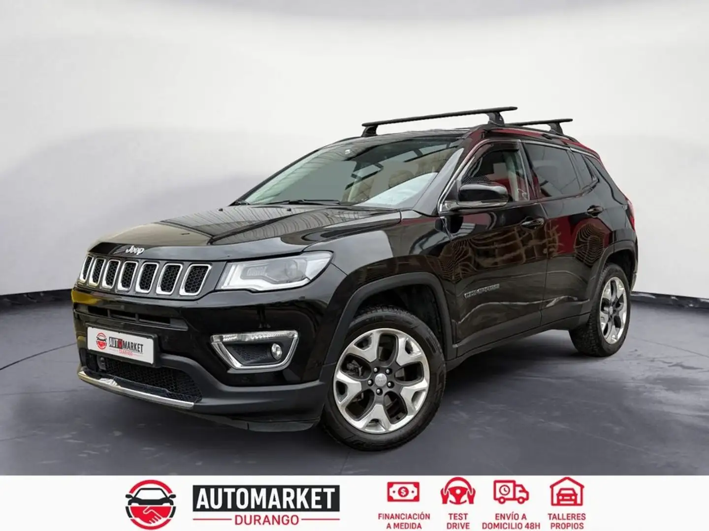 Jeep Compass 2.0 Mjt Limited AWD ATX Aut. 103kW Negro - 1