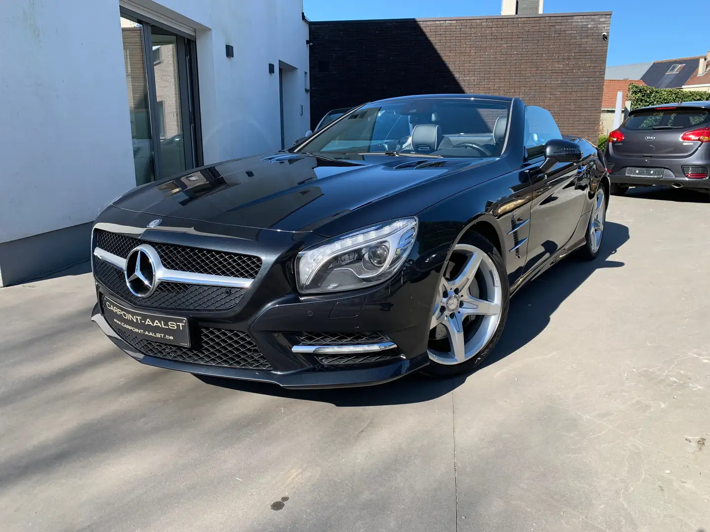 Mercedes-Benz SL 350 AMG line Automaat Full option Garantie Gris - 1