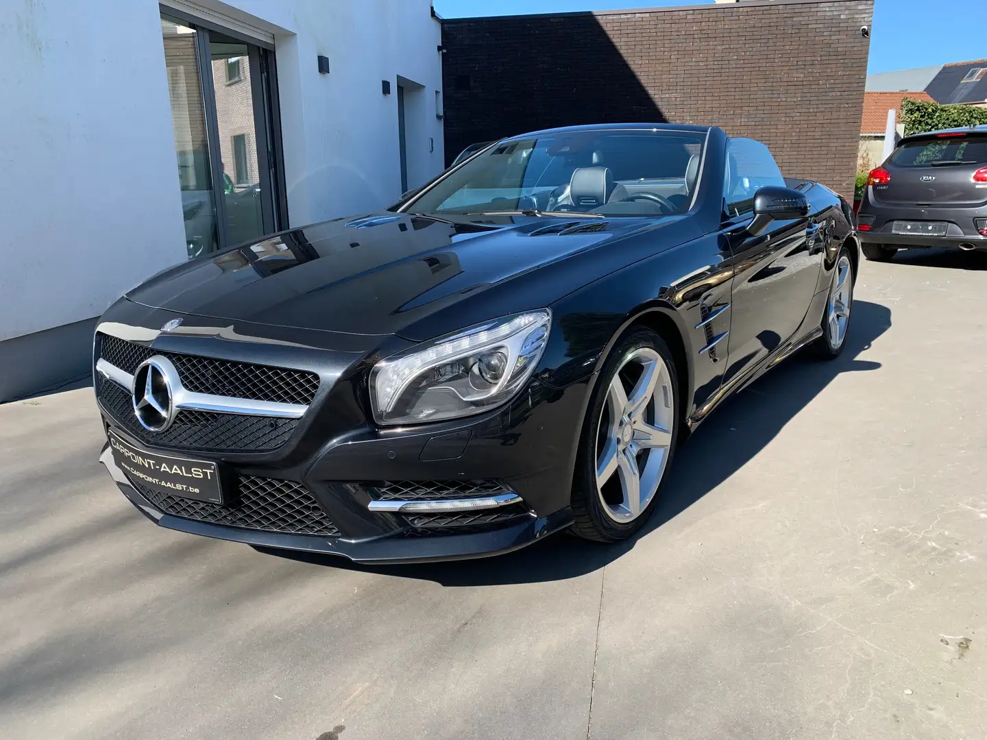 Mercedes-Benz SL 350 AMG line Automaat Full option Garantie Gris - 2