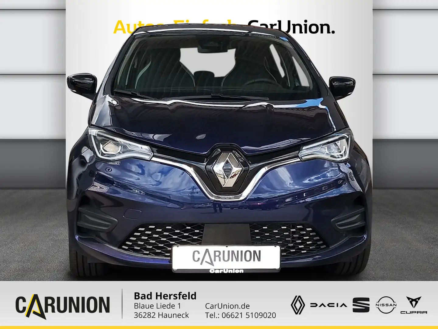 Renault ZOE E-Tech 100% elektr. Evolution EV50 110hp CCS Blau - 2