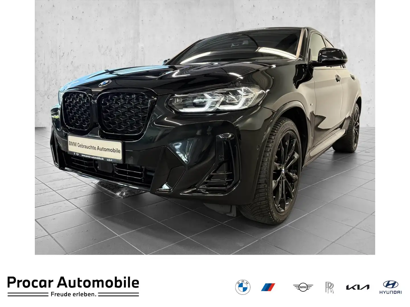 BMW X4 xDrive30d M Sport PANO ACC RFK NAVI LED DAB Černá - 1