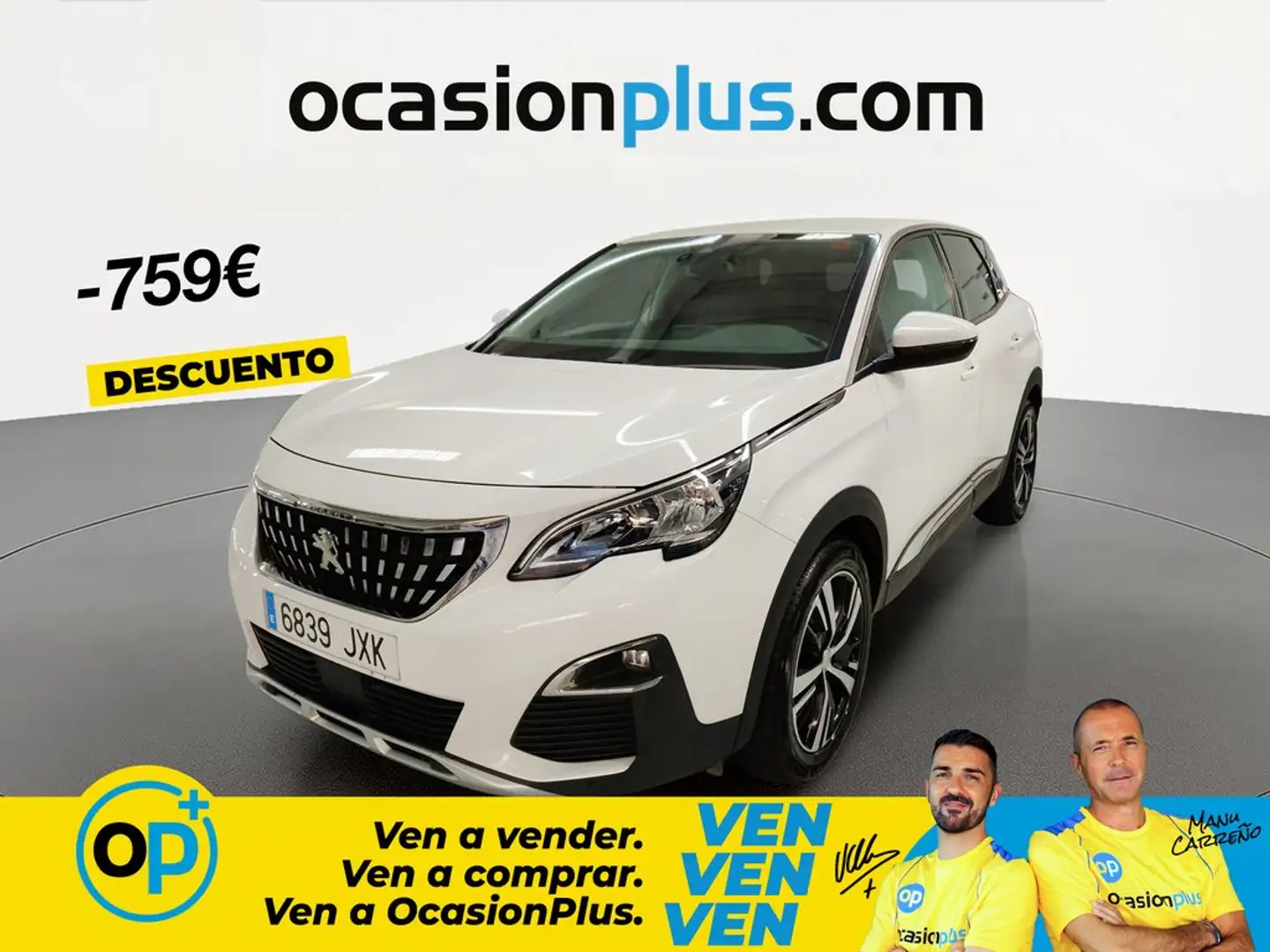 Peugeot 3008 1.2 S&S PureTech Allure 130 Blanco - 1