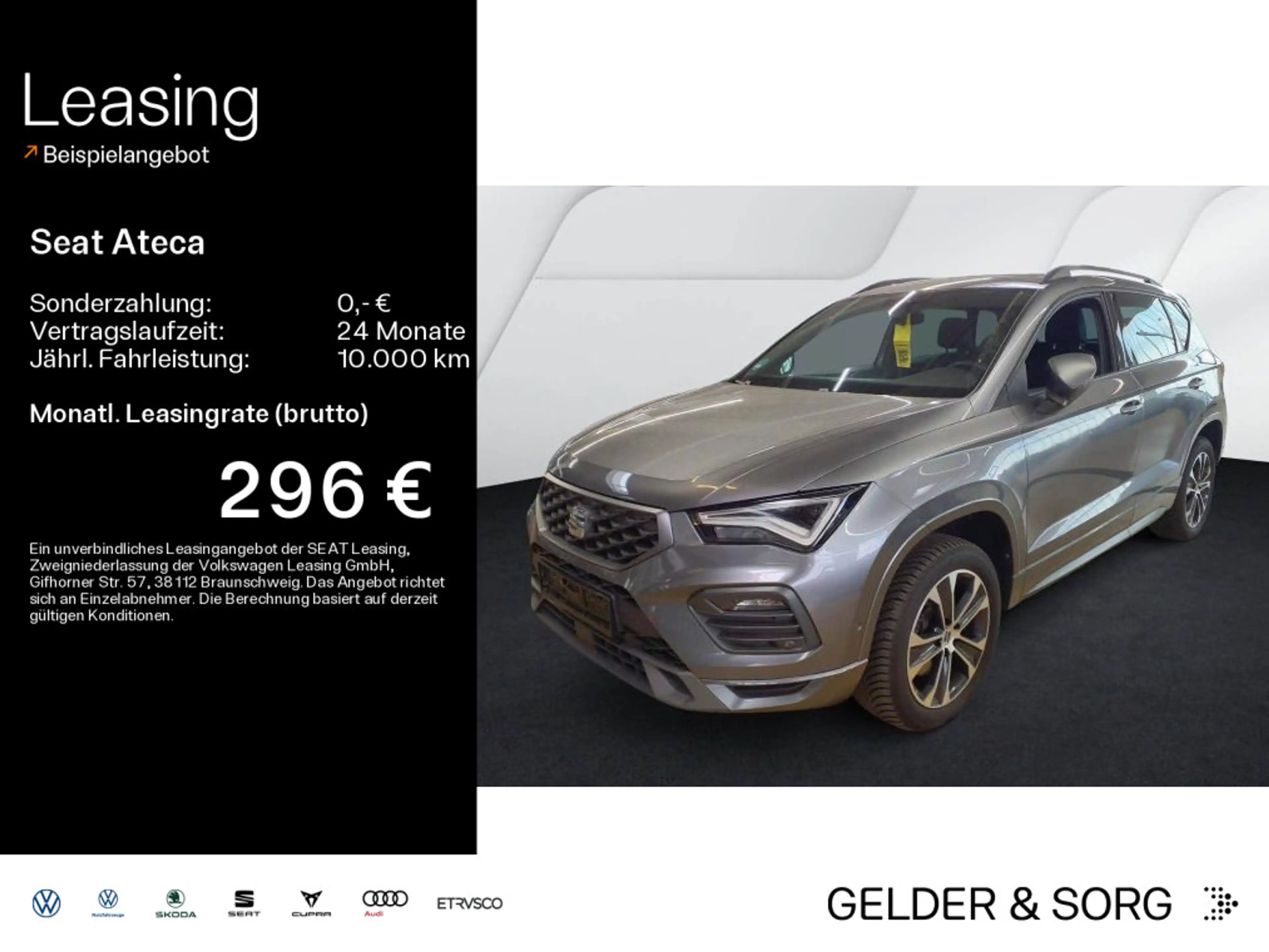 SEAT Ateca 2.0 TDI DSG FR AHK*RFK*LED*Navigation*ACC
