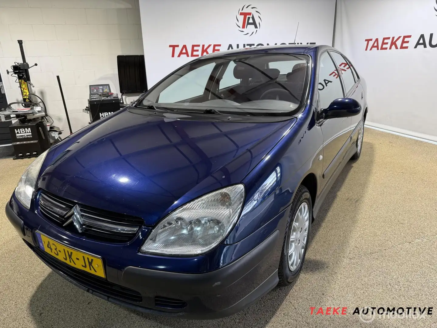 Citroen C5 1.8-16V Ligne Prestige Clima/Nap/Apk Blau - 1