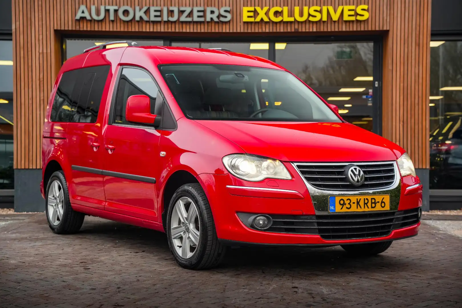 Volkswagen Caddy 1.9 TDI Trendline 5p. Bed camper ombouw Rood - 1