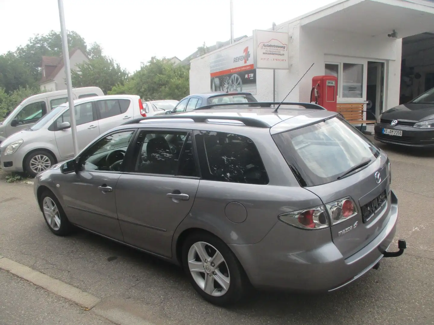 Mazda 6 Kombi 2.0 CD Sport Exclusiv*KLIMA**AHK*TÜV-NEU Grau - 2